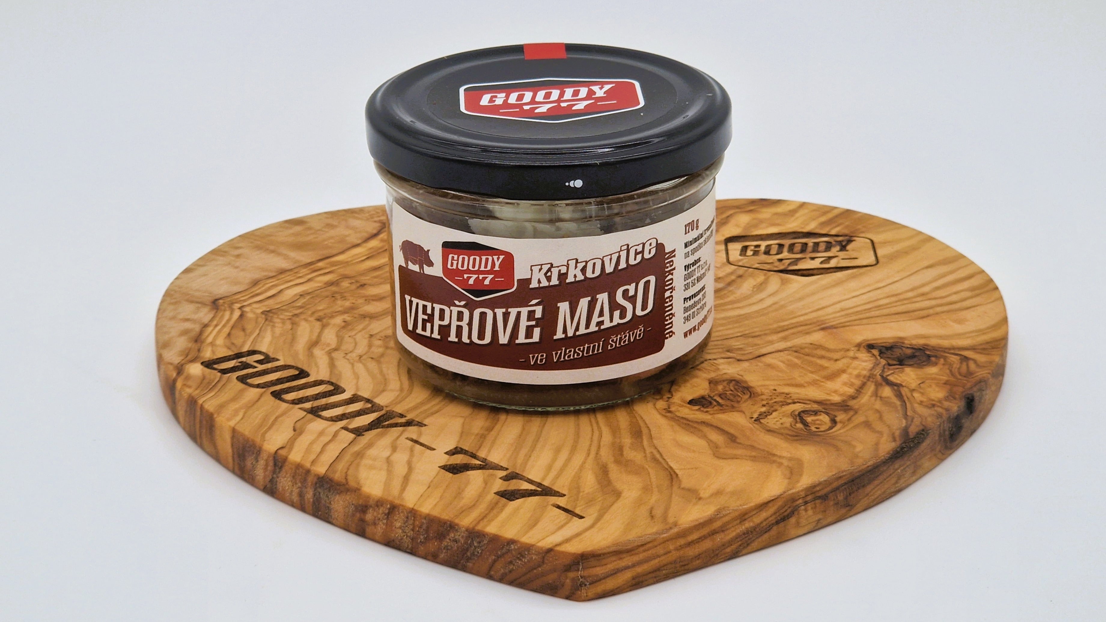 GOODY 77 Sertéshús saját levében Nyak 170g