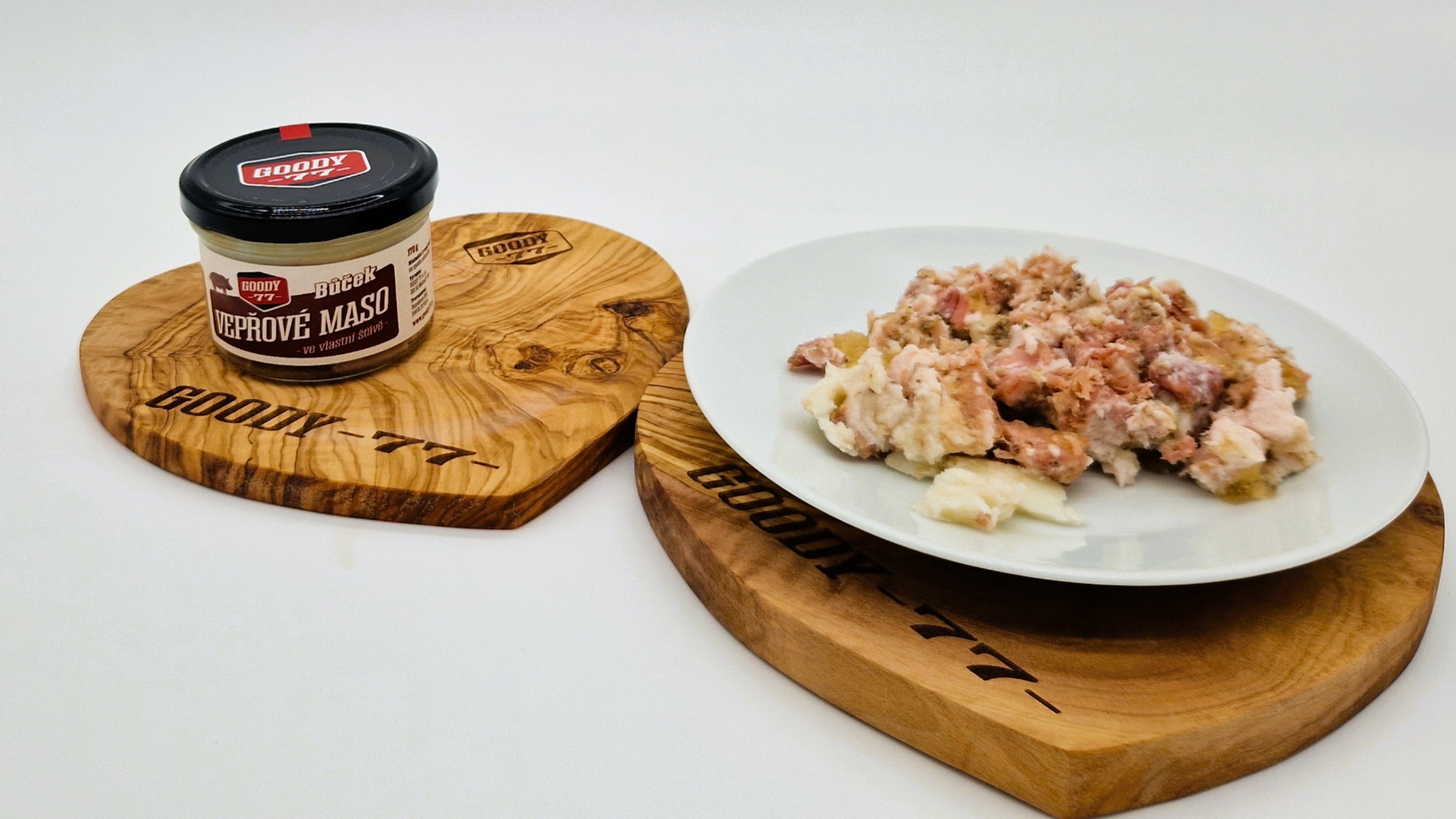 GOODY 77 Свинина у власному соку Бочок 170г