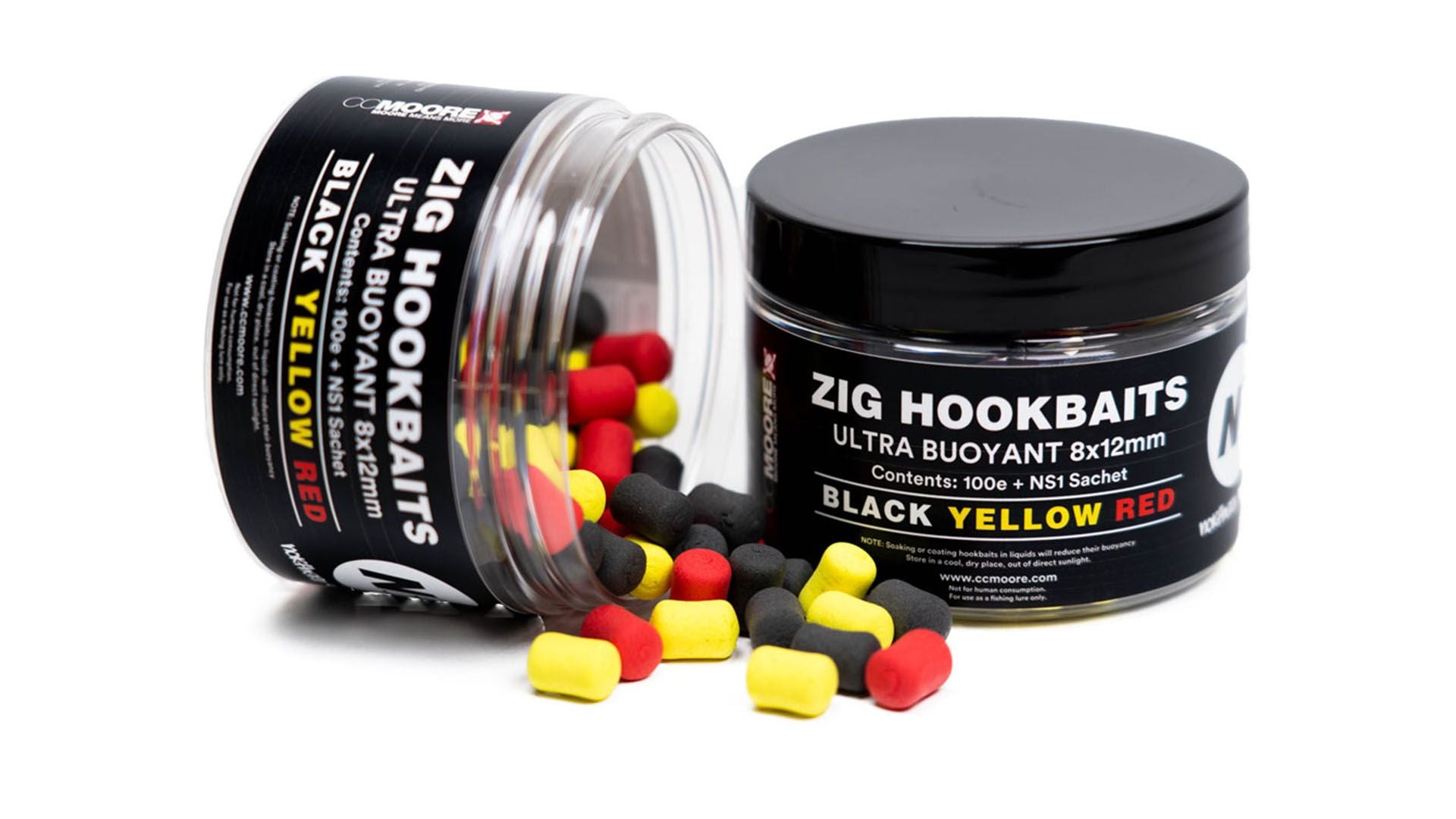 CC Moore NS1 Плаваючі бойли Zig Hookbaits 8x12мм 100шт