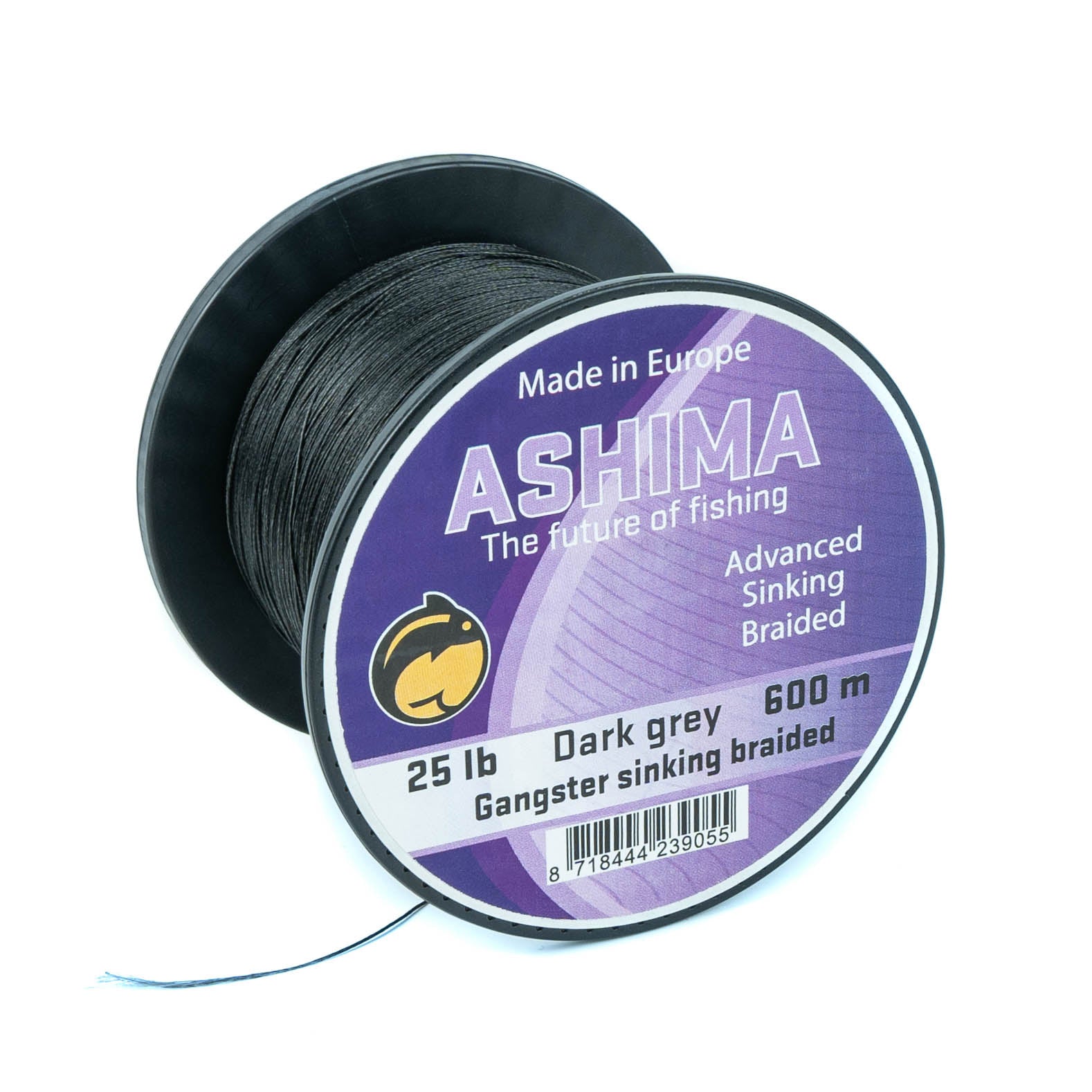 Ashima Gangster cuerda trenzada 600m negra