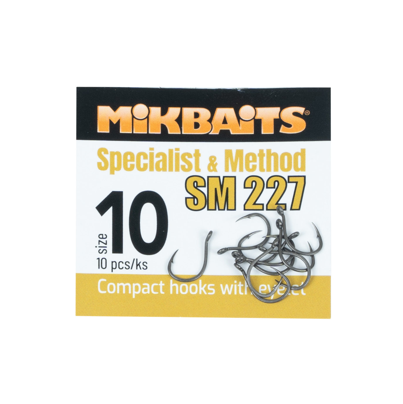 Mikbaits SPECIALIST & METHOD гачки SM 227 гачок 10 шт