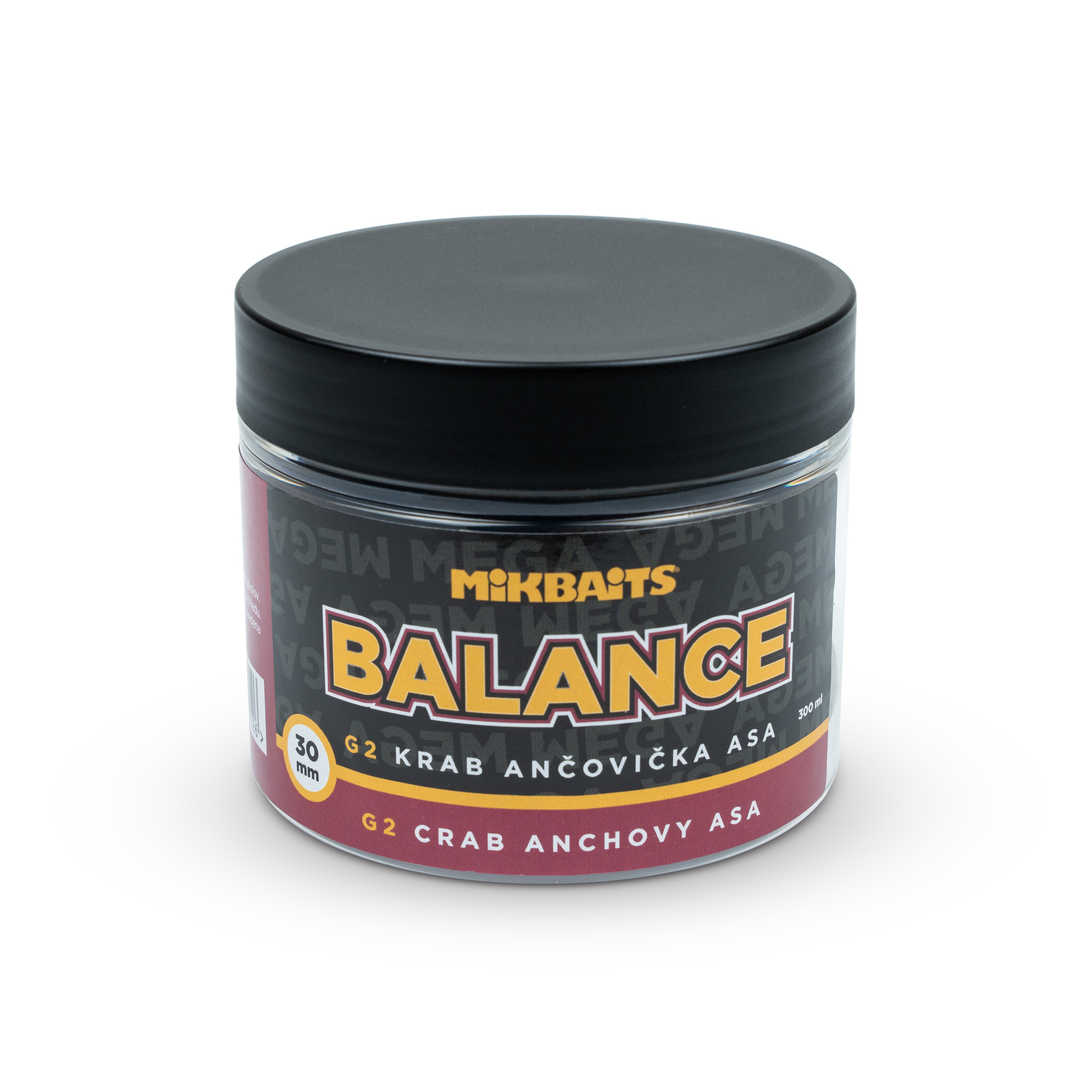Mikbaits Mega BALANCE 300ml Гангстер G2 Краб Анчовичка Аса 30mm