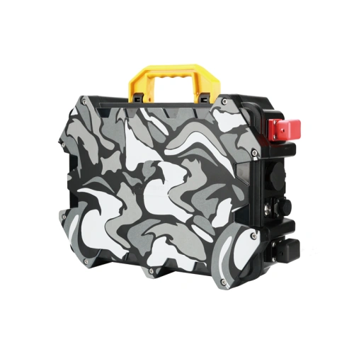 Haibo baterie Rock LiFEPO4 12V 100Ah camou USB 10A