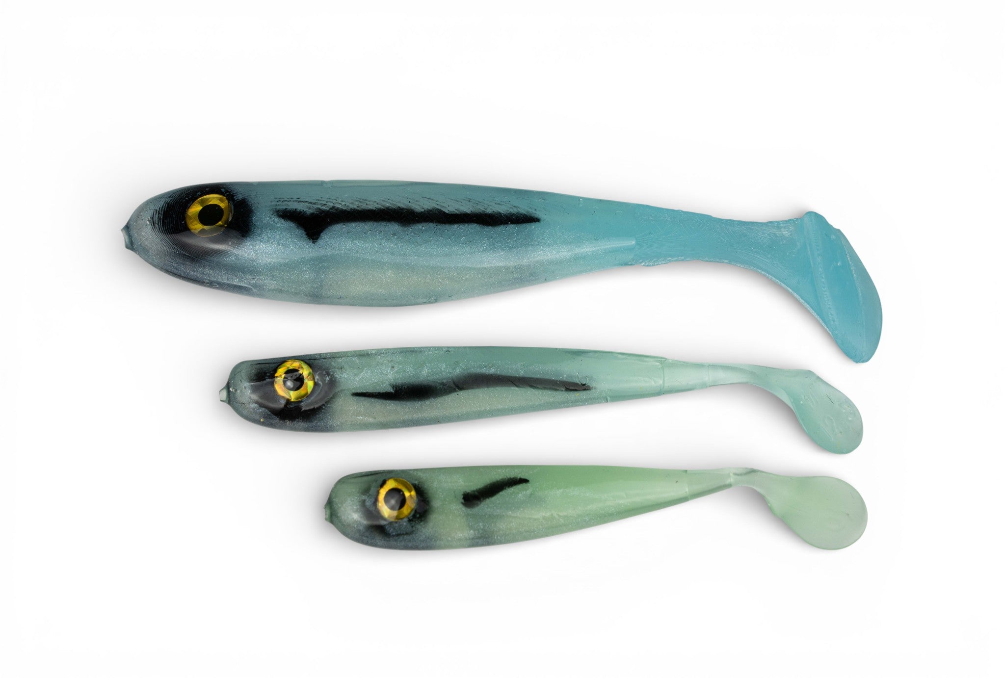 YACCUZA HAND MADE nástrahy - KILLER AIRBRUSH Blue/Silver Ghost