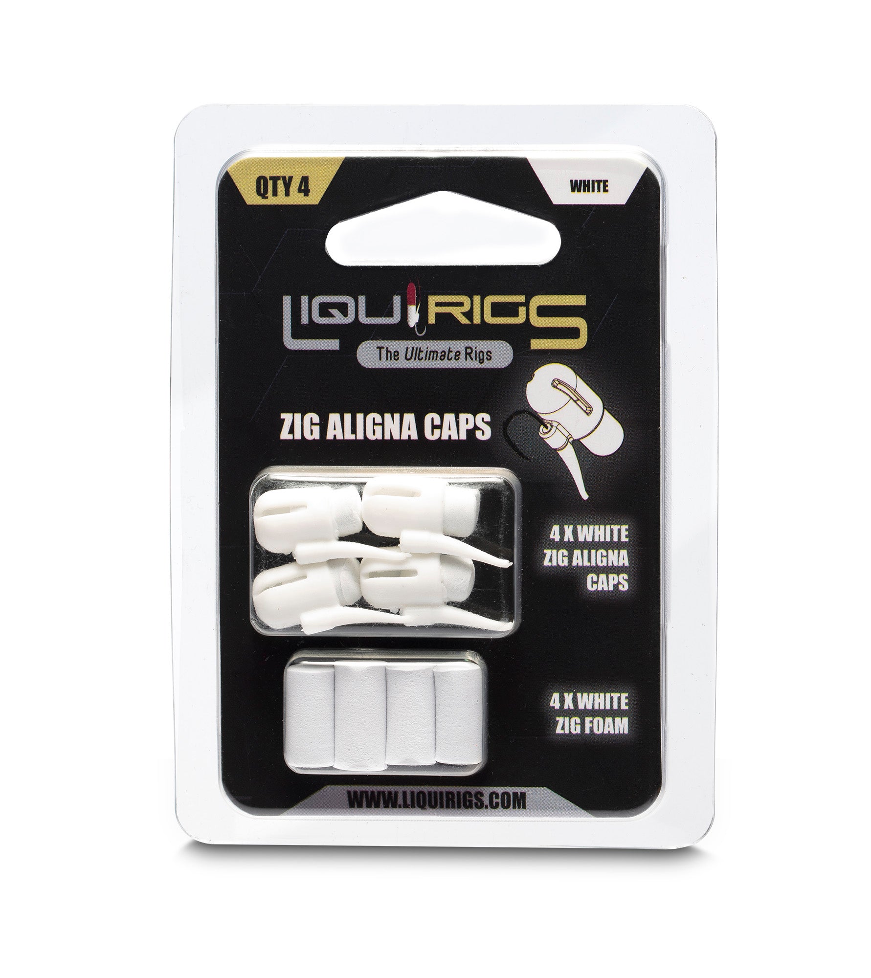 Liquirigs Liquid Zig montage met drijvende schuim 4+4st