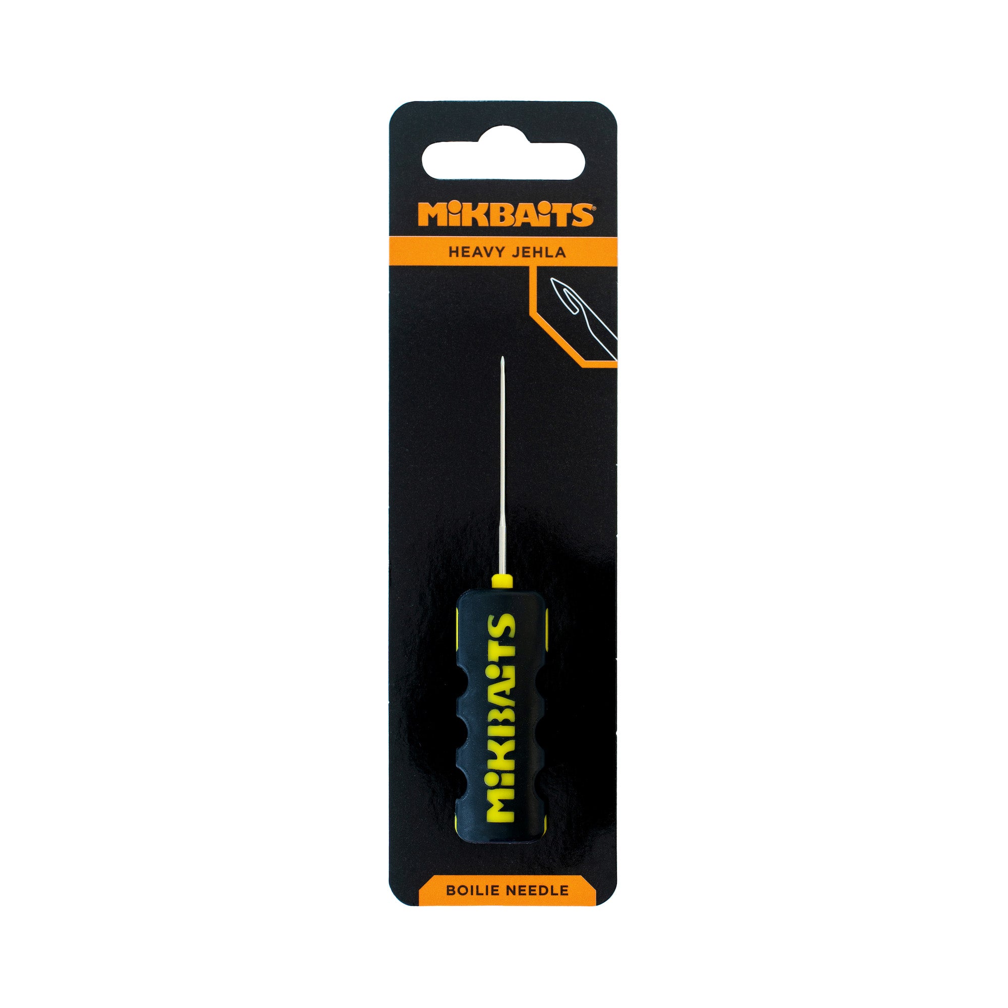 Mikbaits Бойл голка Heavy жовта екстра тверда без дзьобика