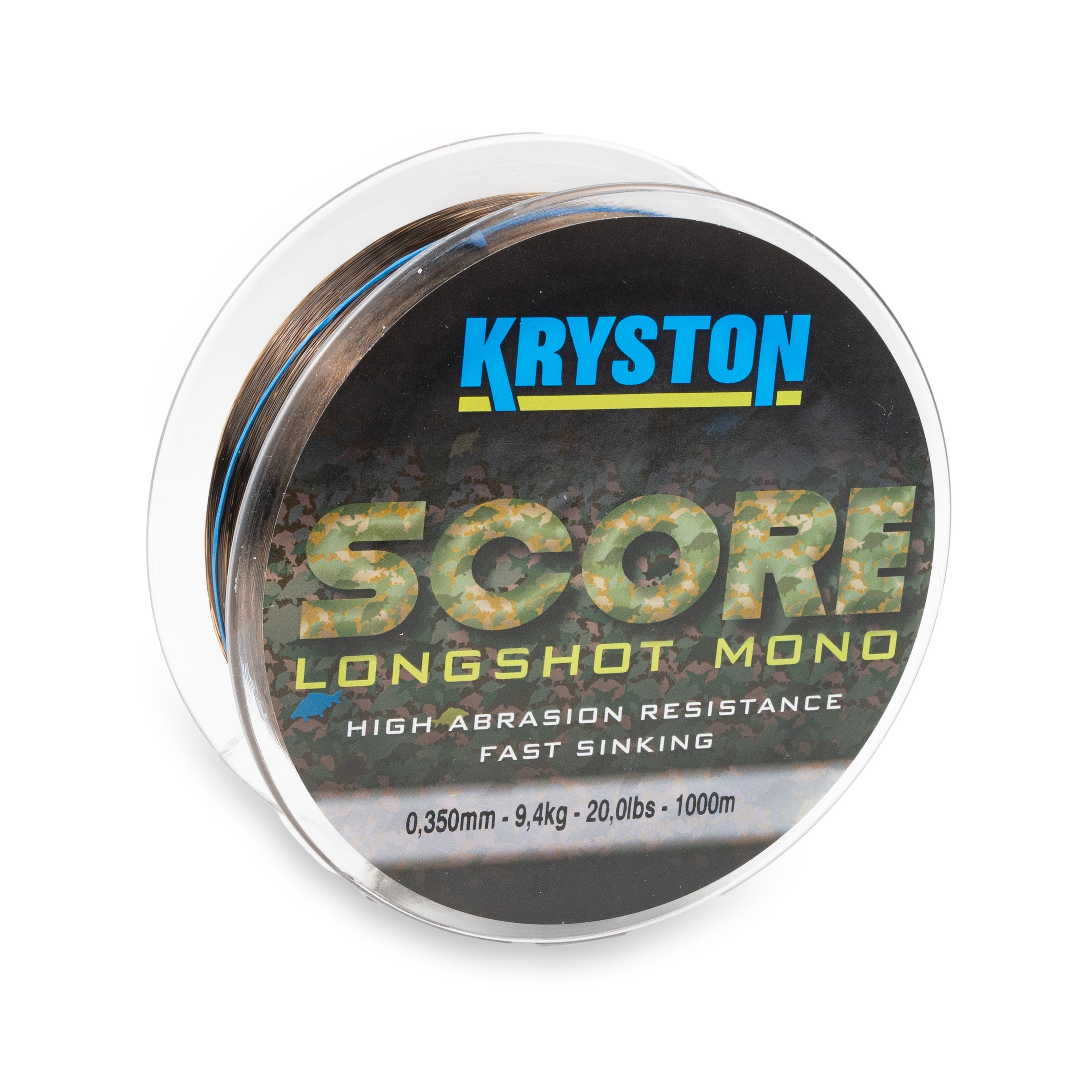 Kryston волосінь Score Long Shot Mono коричневий 1000m
