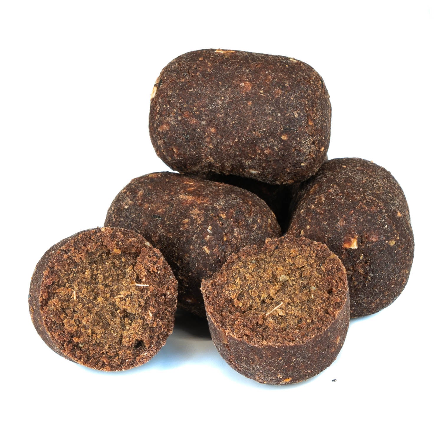 Mikbaits Mamut boilie 1kg Поранений вугор 50x35mm
