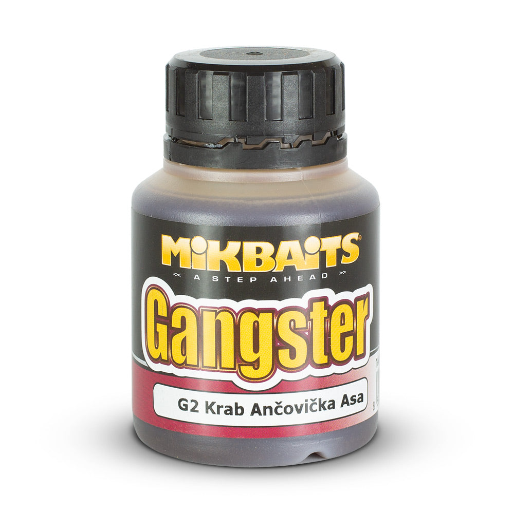 Mikbaits Gangster дип 125ml G2 Краб Анчоус Аса