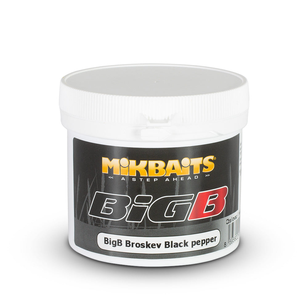 Mikbaits BiG тісто 200g BigB Персик Чорний перець