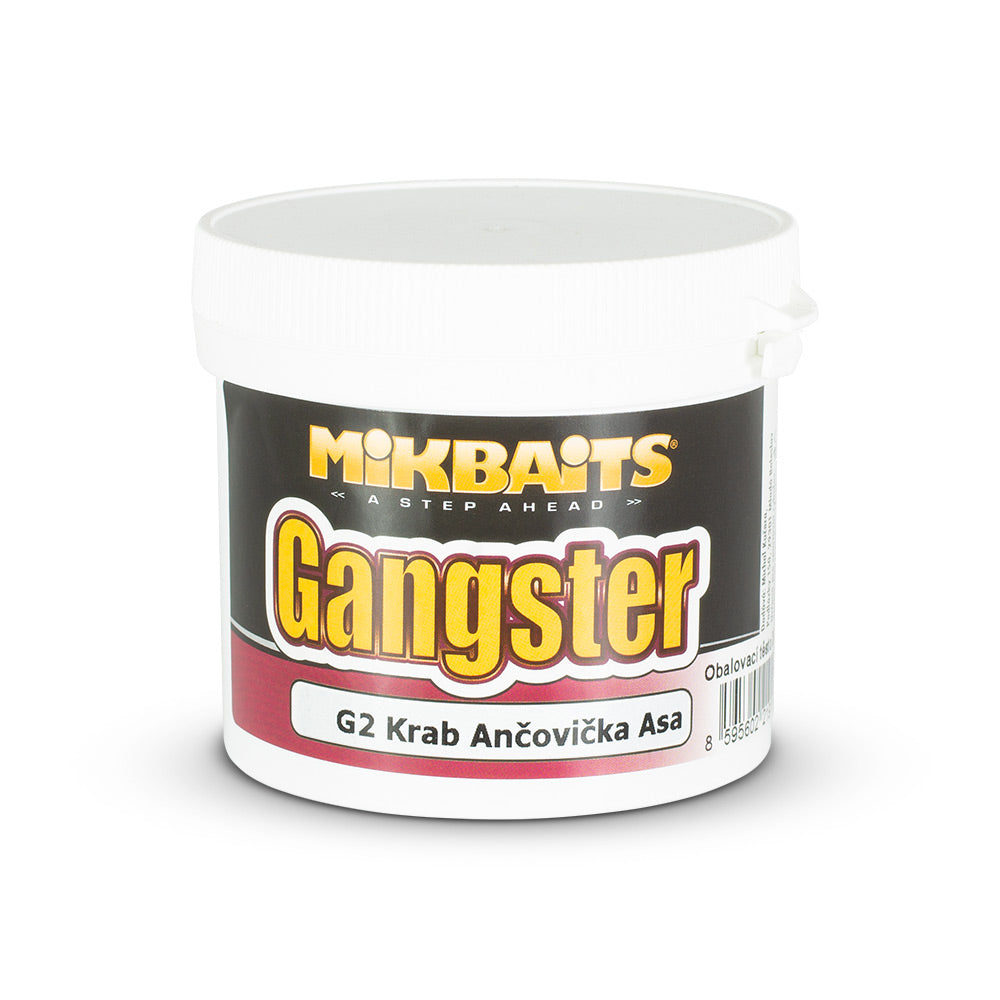 Mikbaits Gangster тісто 200g G2 Краб Анчоус Аса