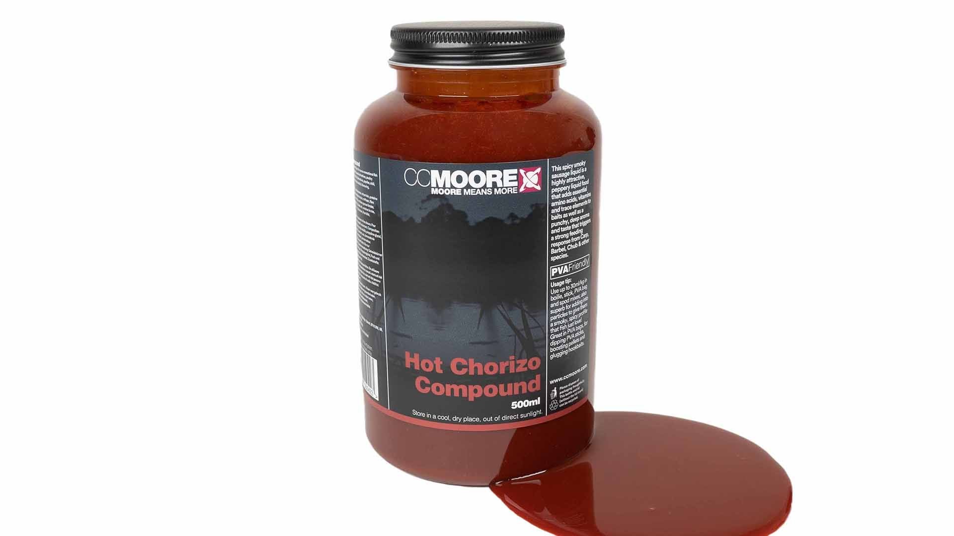 CC Moore рідкі корми 500ml Гарячий Чорізо