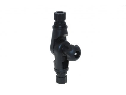 Adaptateur à attache avec articulation pour deux verrous