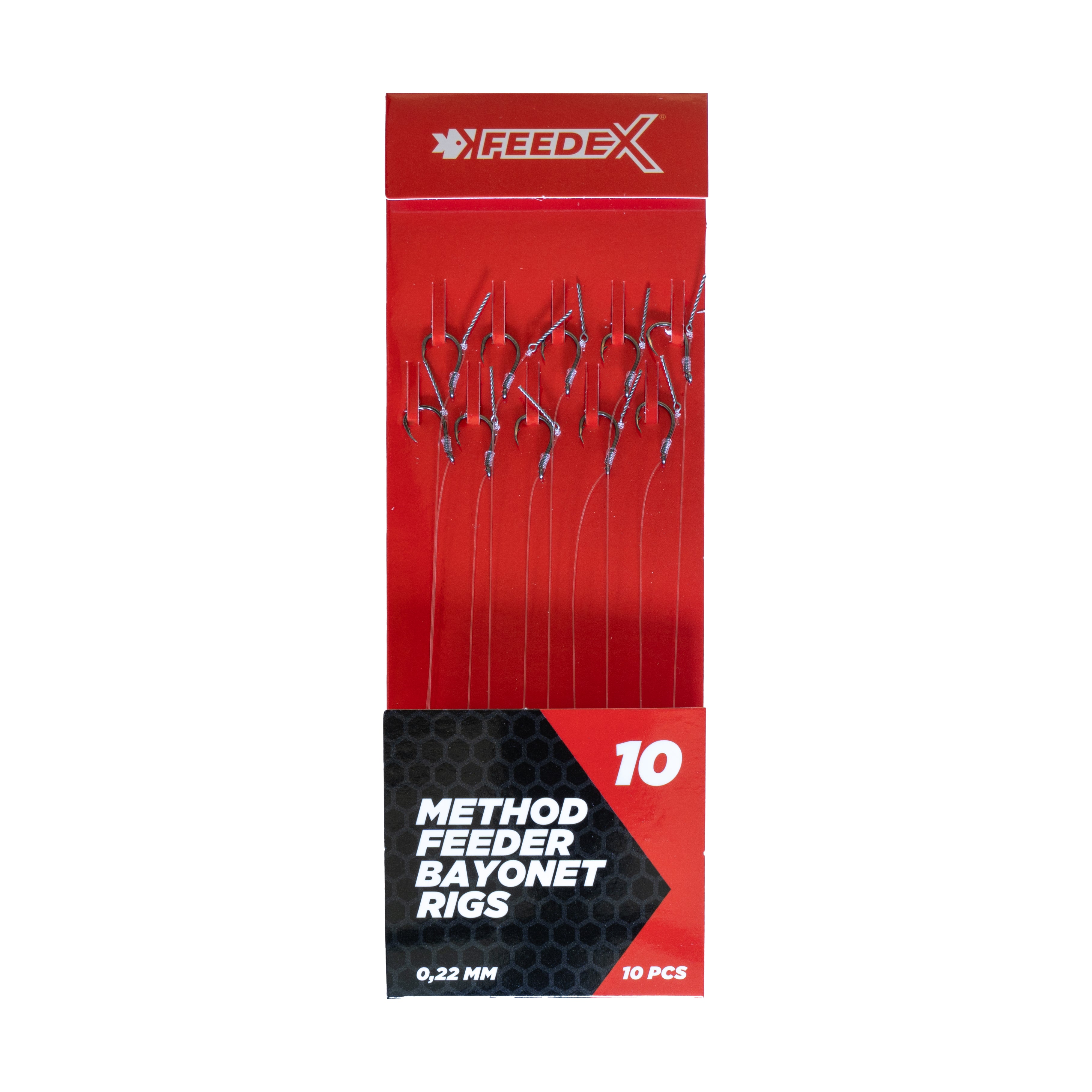 Feeder Expert поводки Поводки з байонетом 10шт