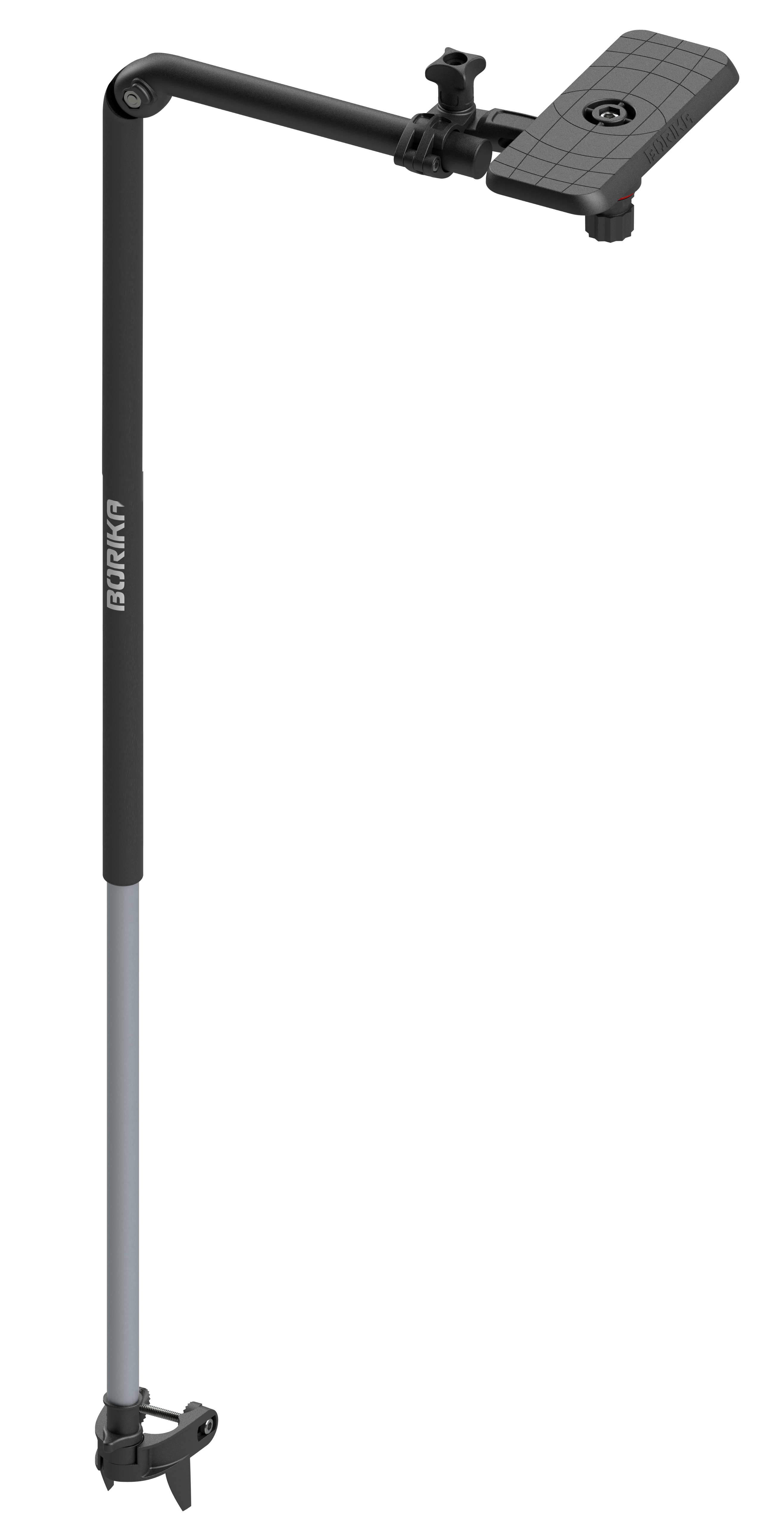 Креплення датчика сонара з пластиною 164x68мм, телескопічне XL 90°