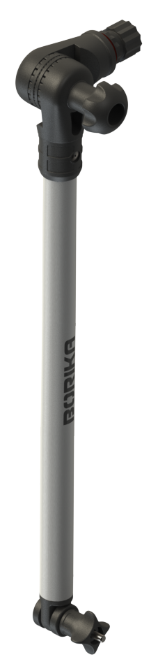 Befestegt Sonar Sondehalter 400mm mat Gelenk