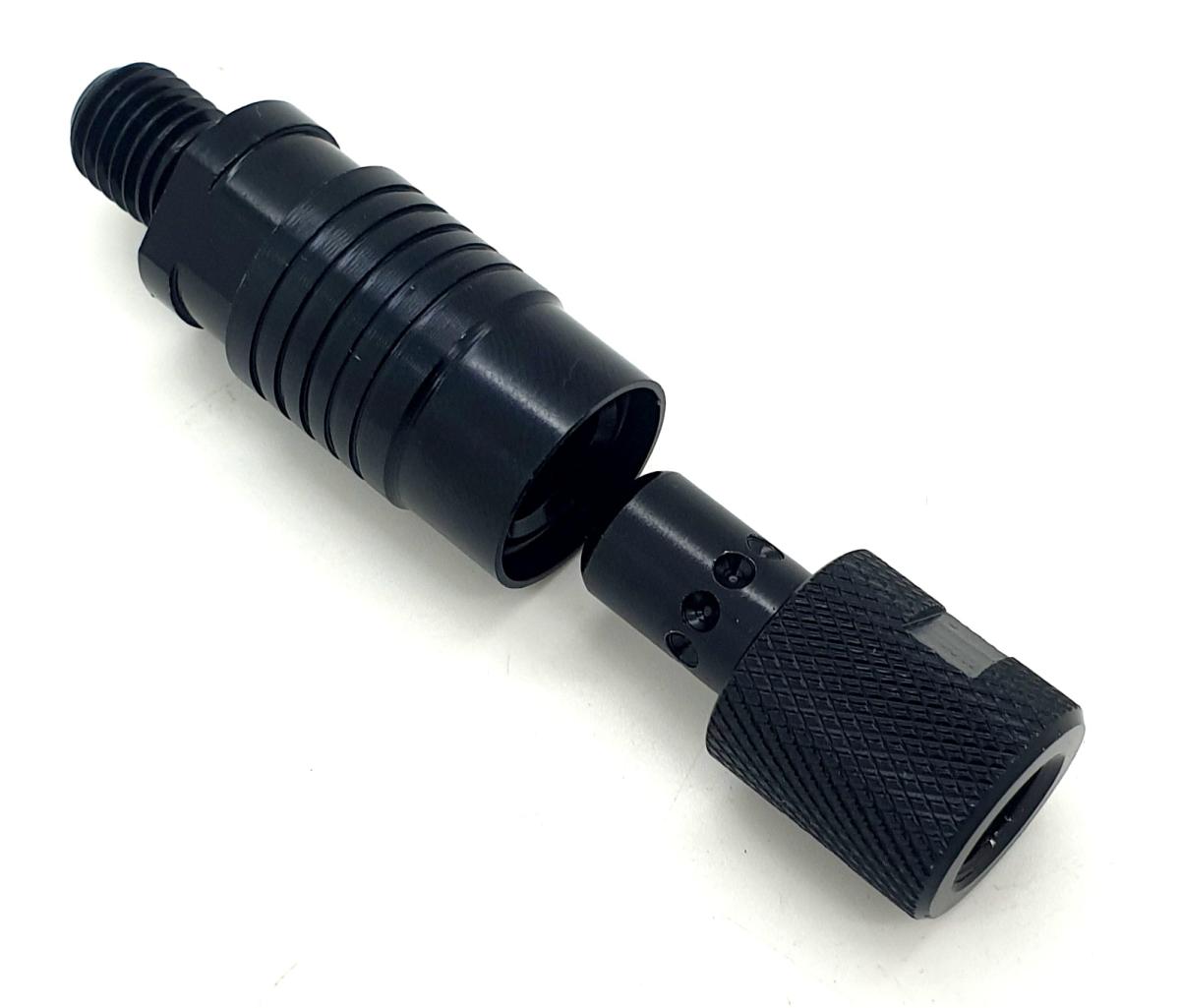 Garda Quick Release Connector fir Detektoren, schwaarz, 2 Stéck