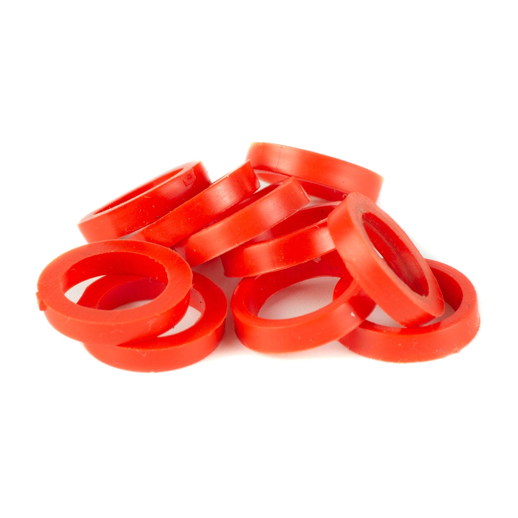 Inele de strângere Garda Elastic roșu 10 buc