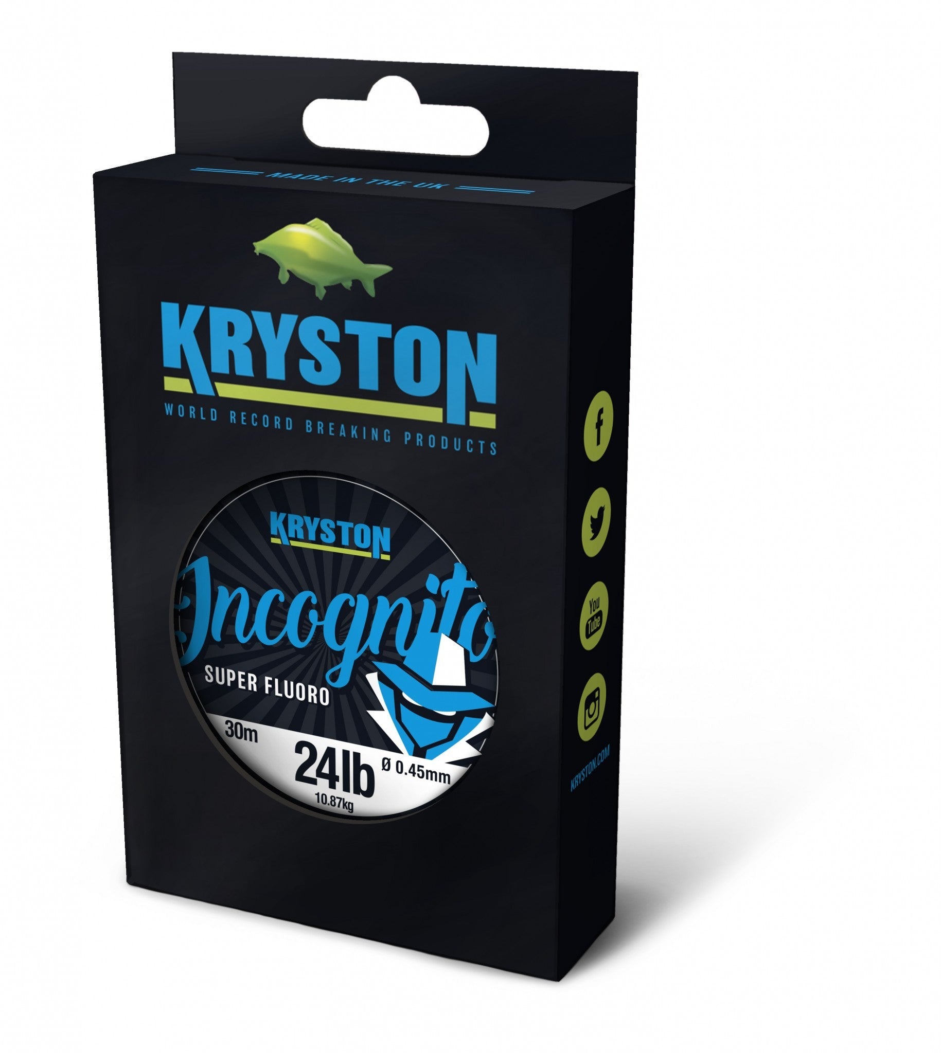 Kryston Incognito флуорокарбон 20m