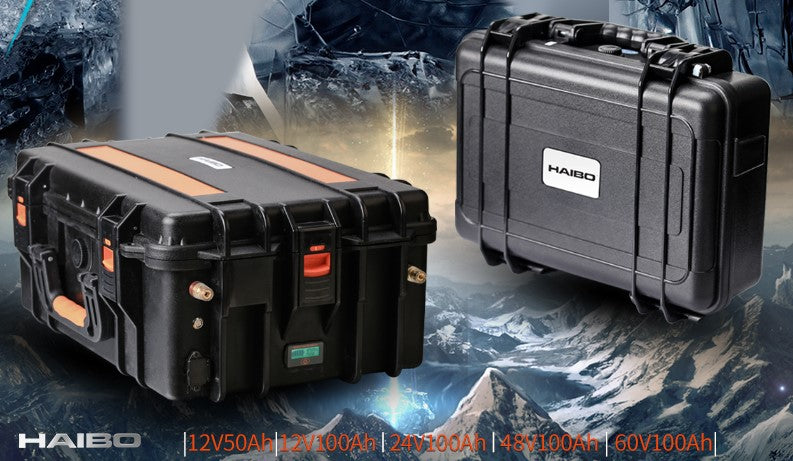 Haibo батарея LiFEPO4 батарея 24V 100Ah