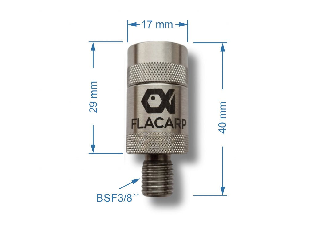 Flacarp Magnéitesch Schnellkupplung 2 Stéck