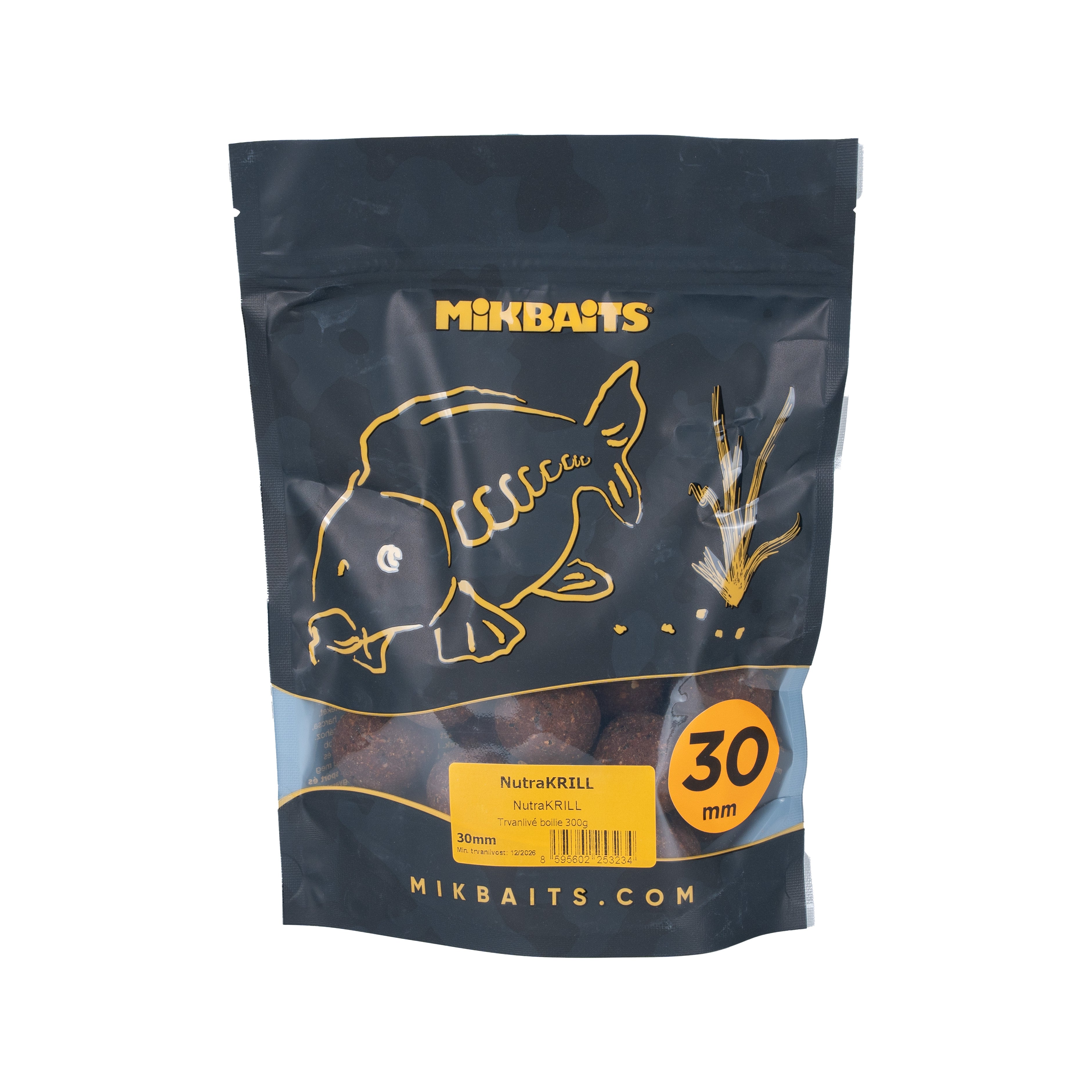 Mikbaits ManiaQ бойл 300г NutraKRILL 30мм