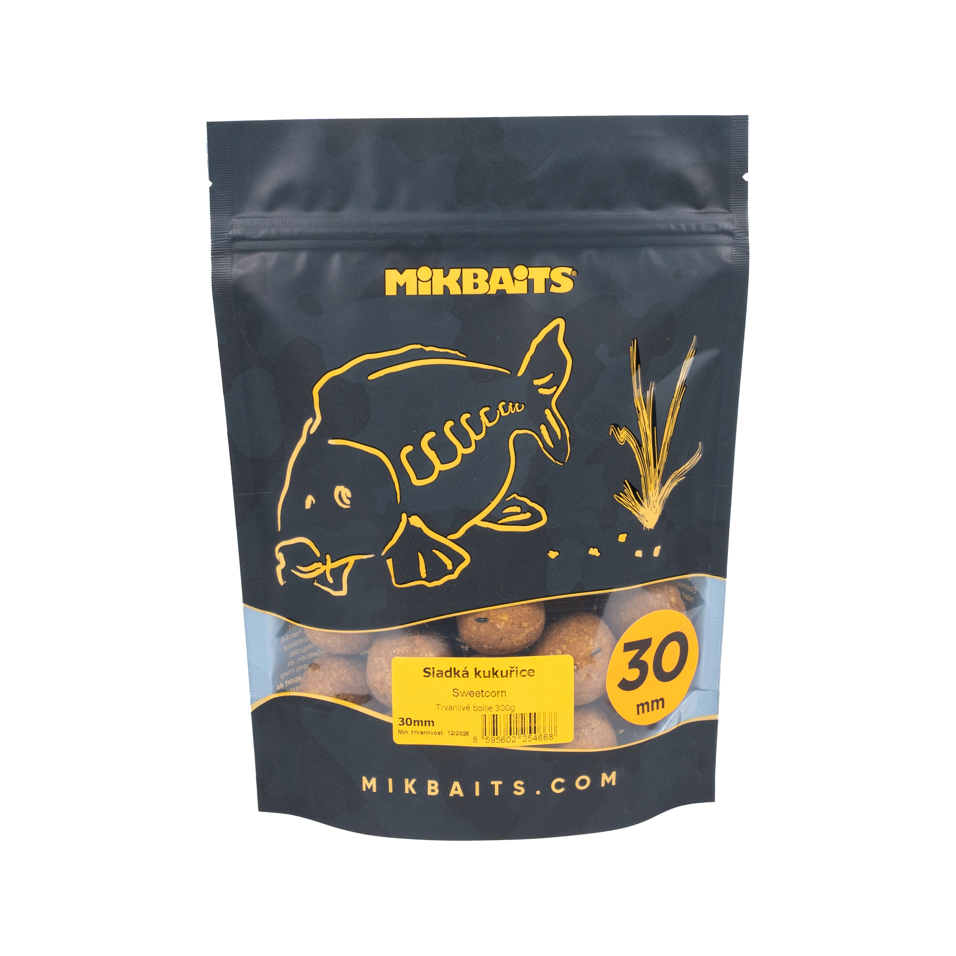 Mikbaits Express boilie 300g Солодка кукурудза 30mm