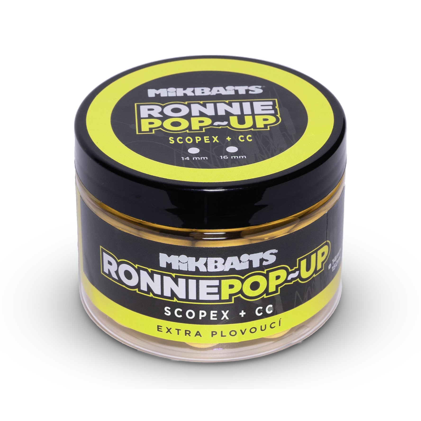 Mikbaits Ronnie pop-up 150ml Scopex + CC