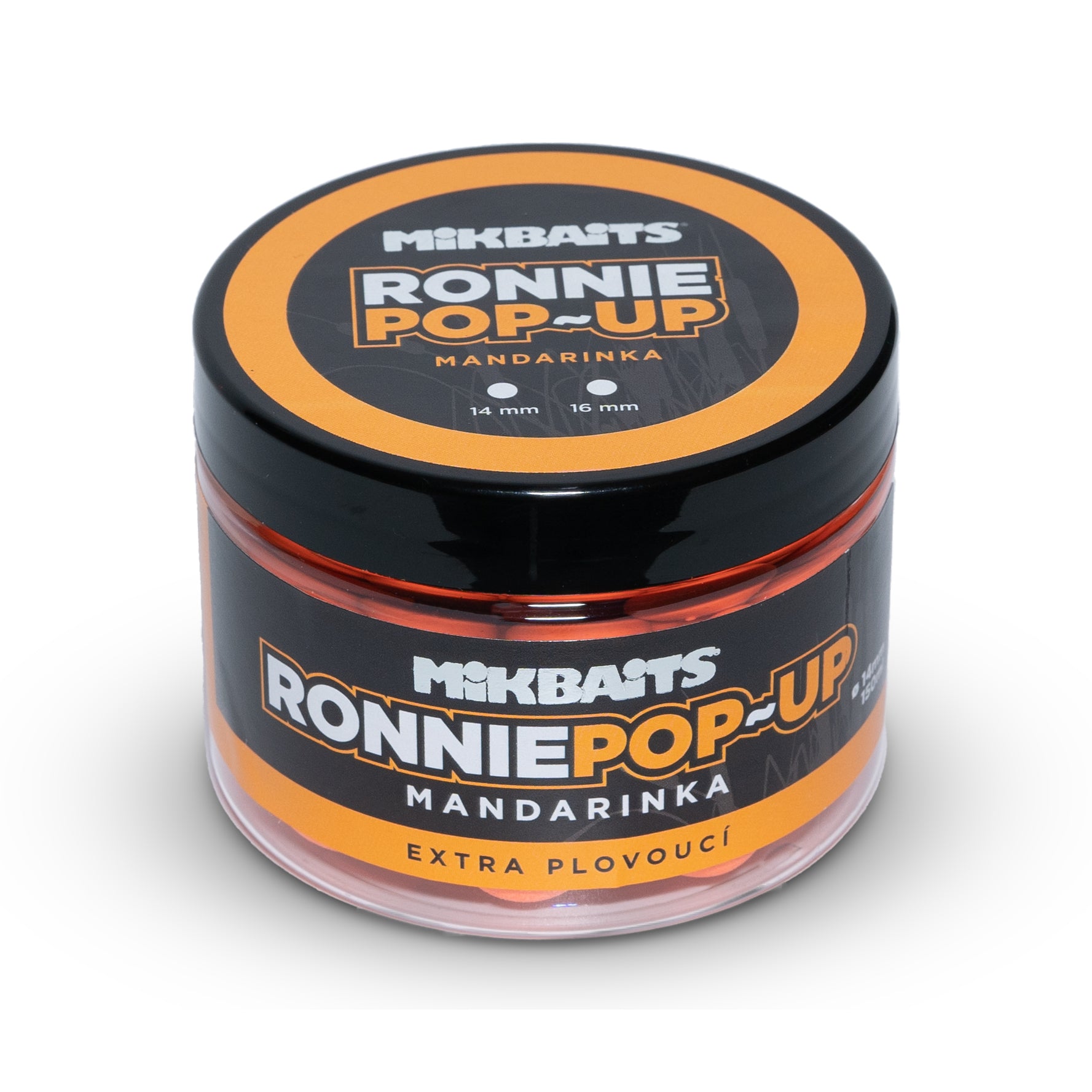 Mikbaits Ronnie pop-up 150ml Mandarinka