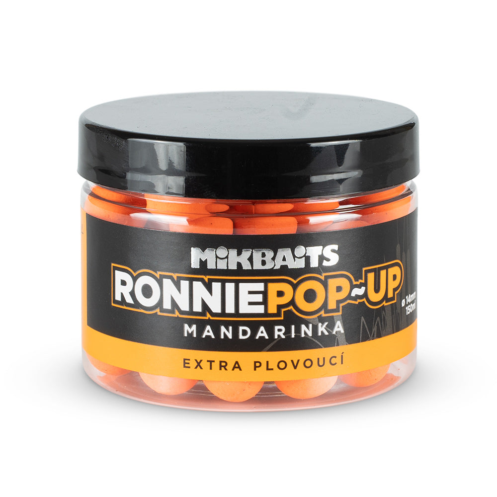Mikbaits Ronnie pop-up 150ml Mandarinka