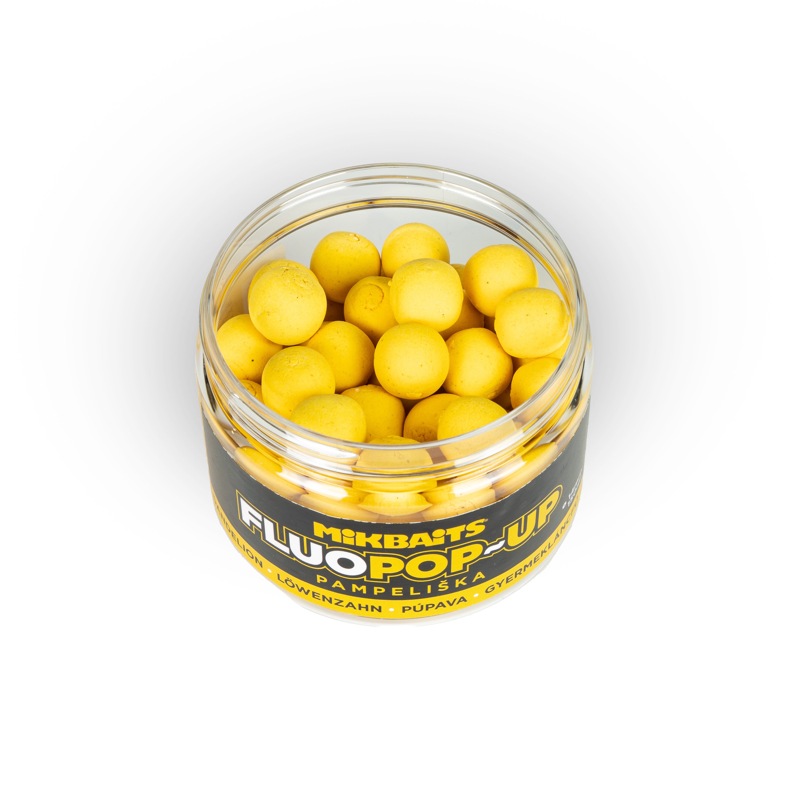 Mikbaits Плаваючі флуо бойли 150ml Кульбаба