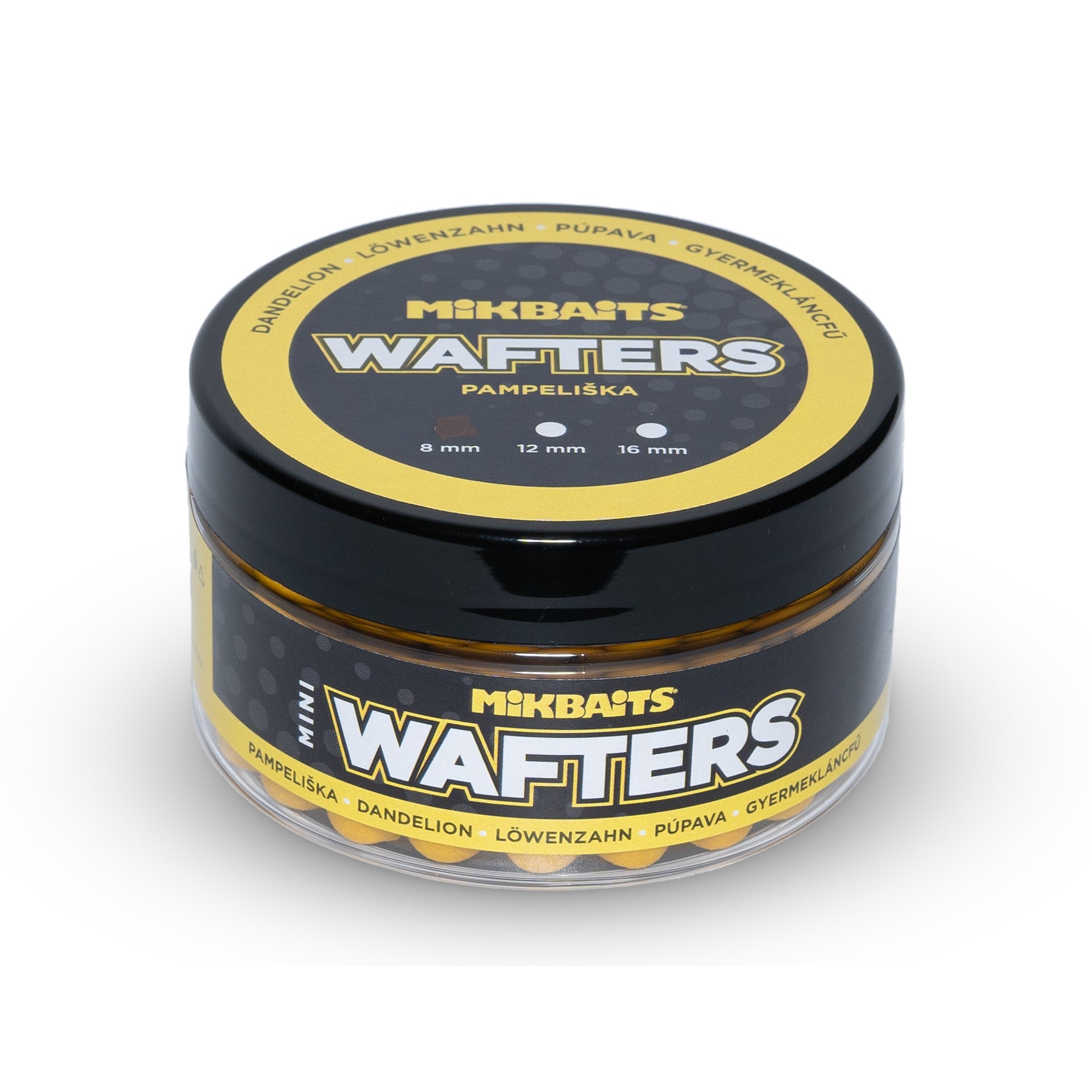 Mikbaits Міні Вафтери 100ml 8mm Кульбаба