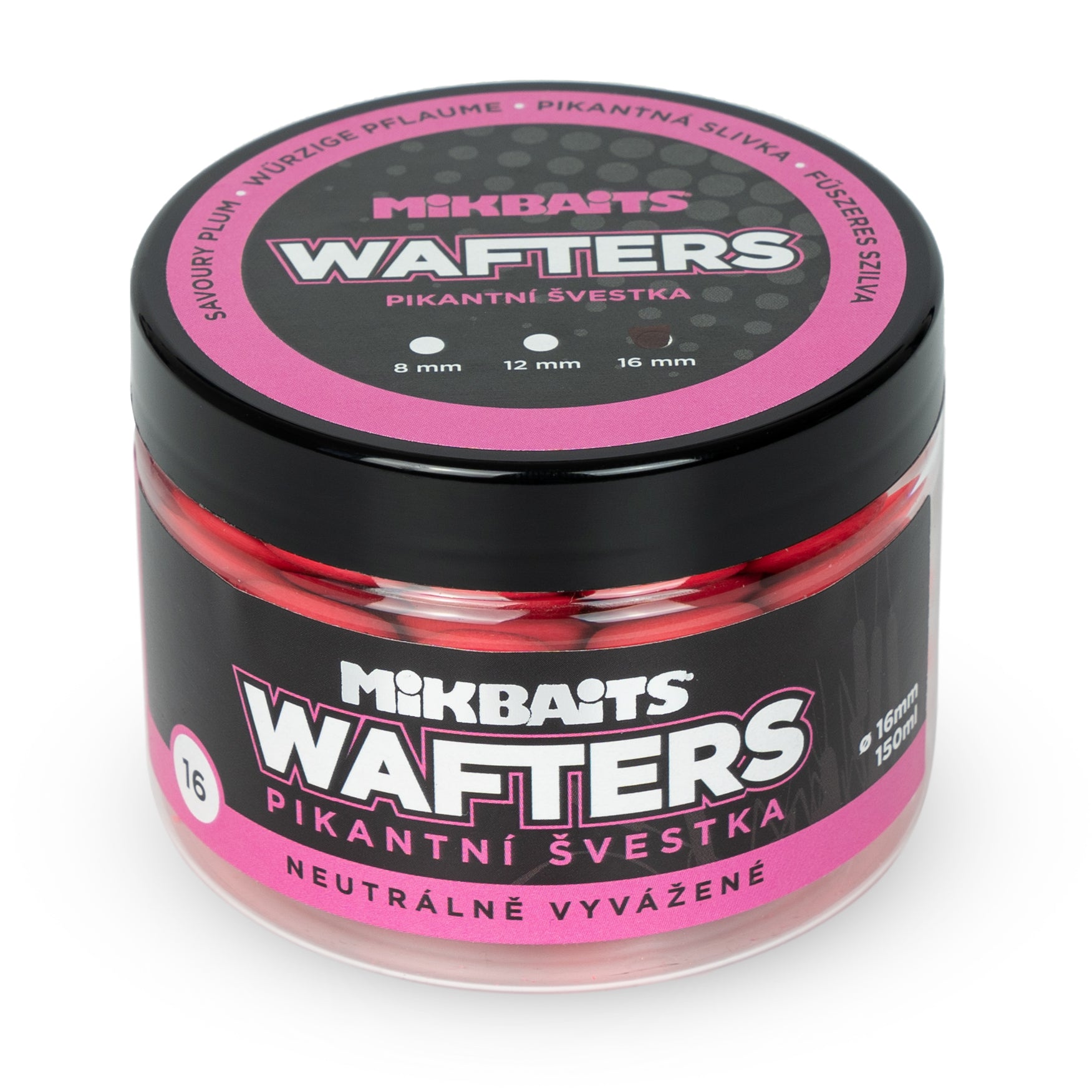 Mikbaits Wafters збалансовані приманки 150ml Пікантна слива