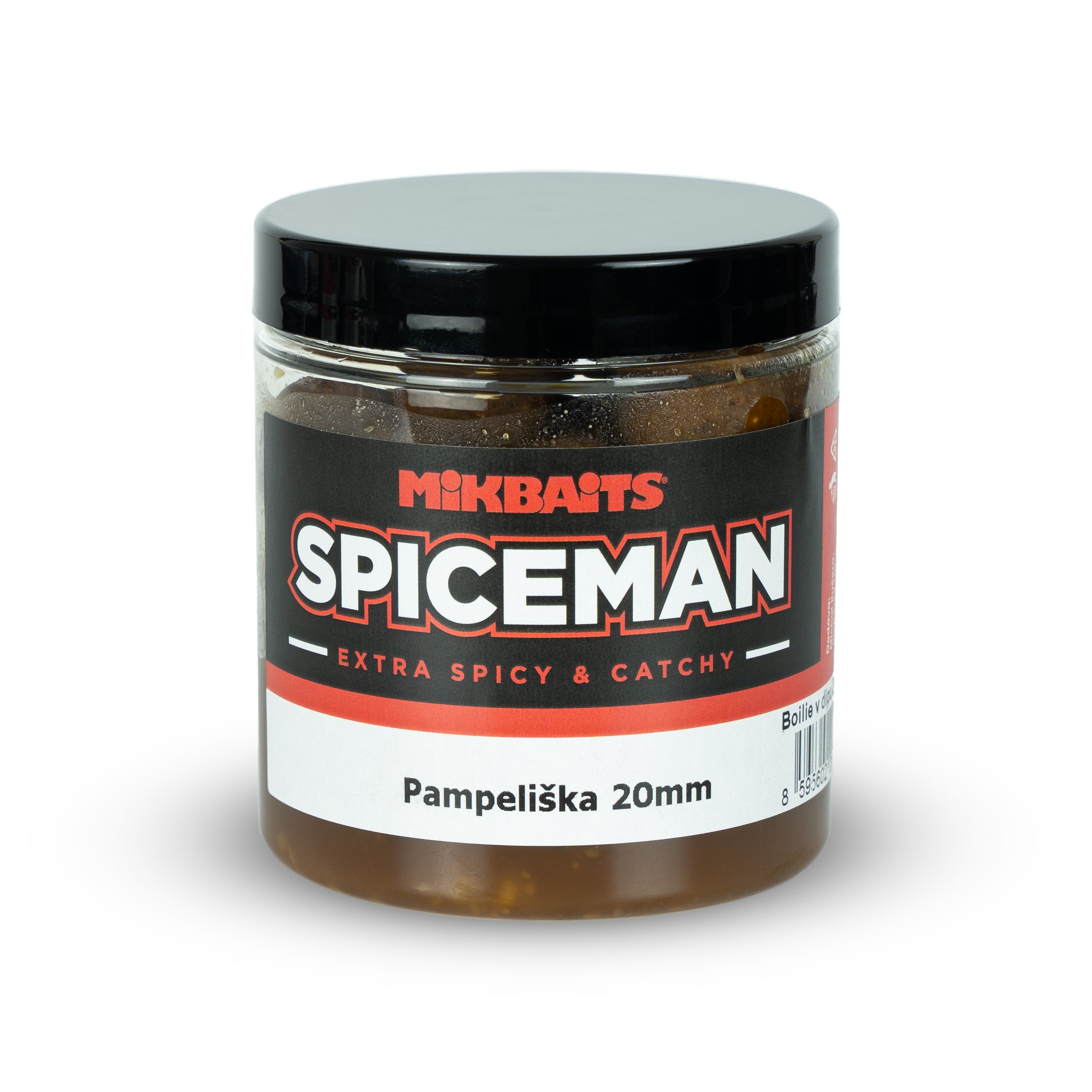 Mikbaits Spiceman boilie v dipu 250ml Pampeliška