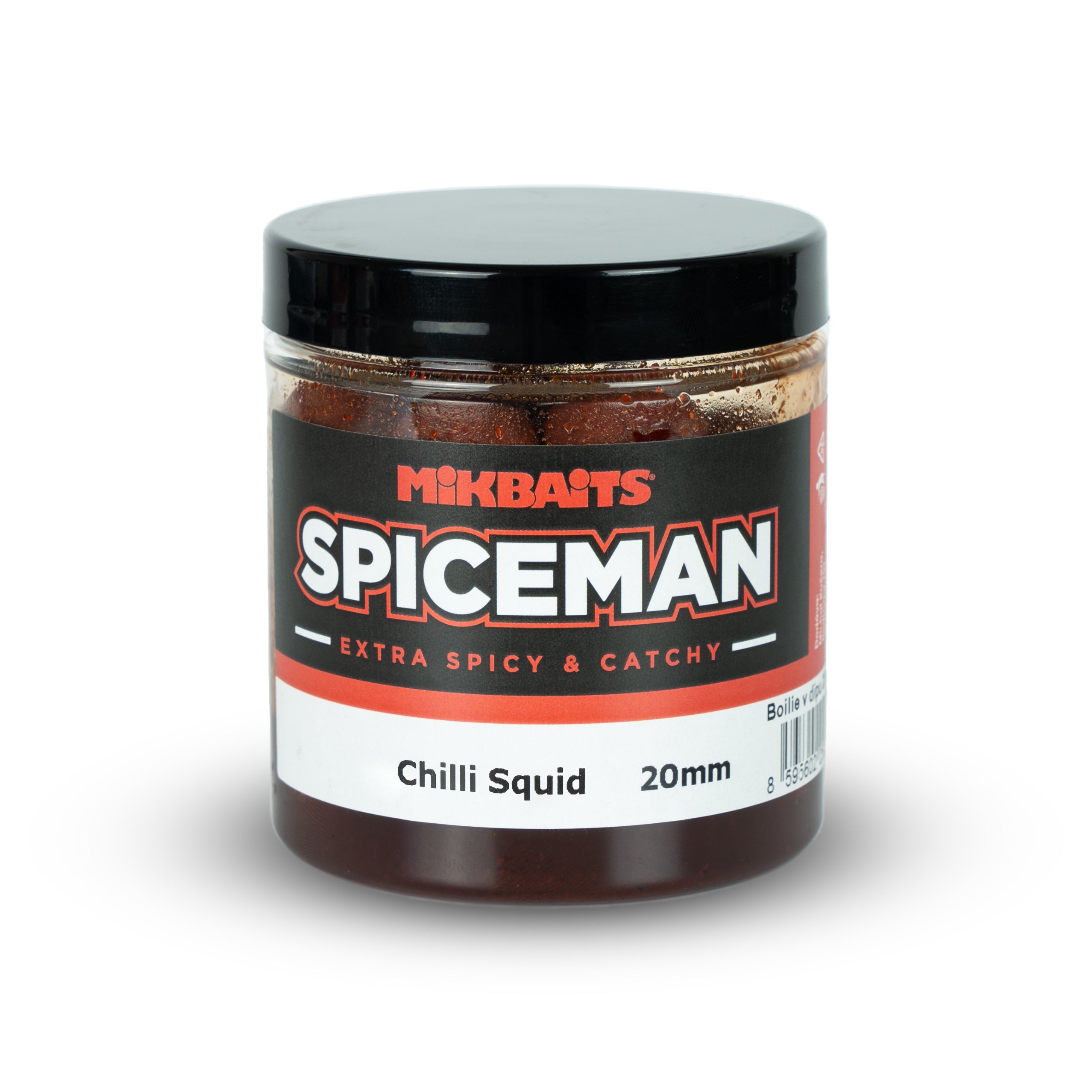 Mikbaits Spiceman boilie v dipu 250ml Chilli Squid