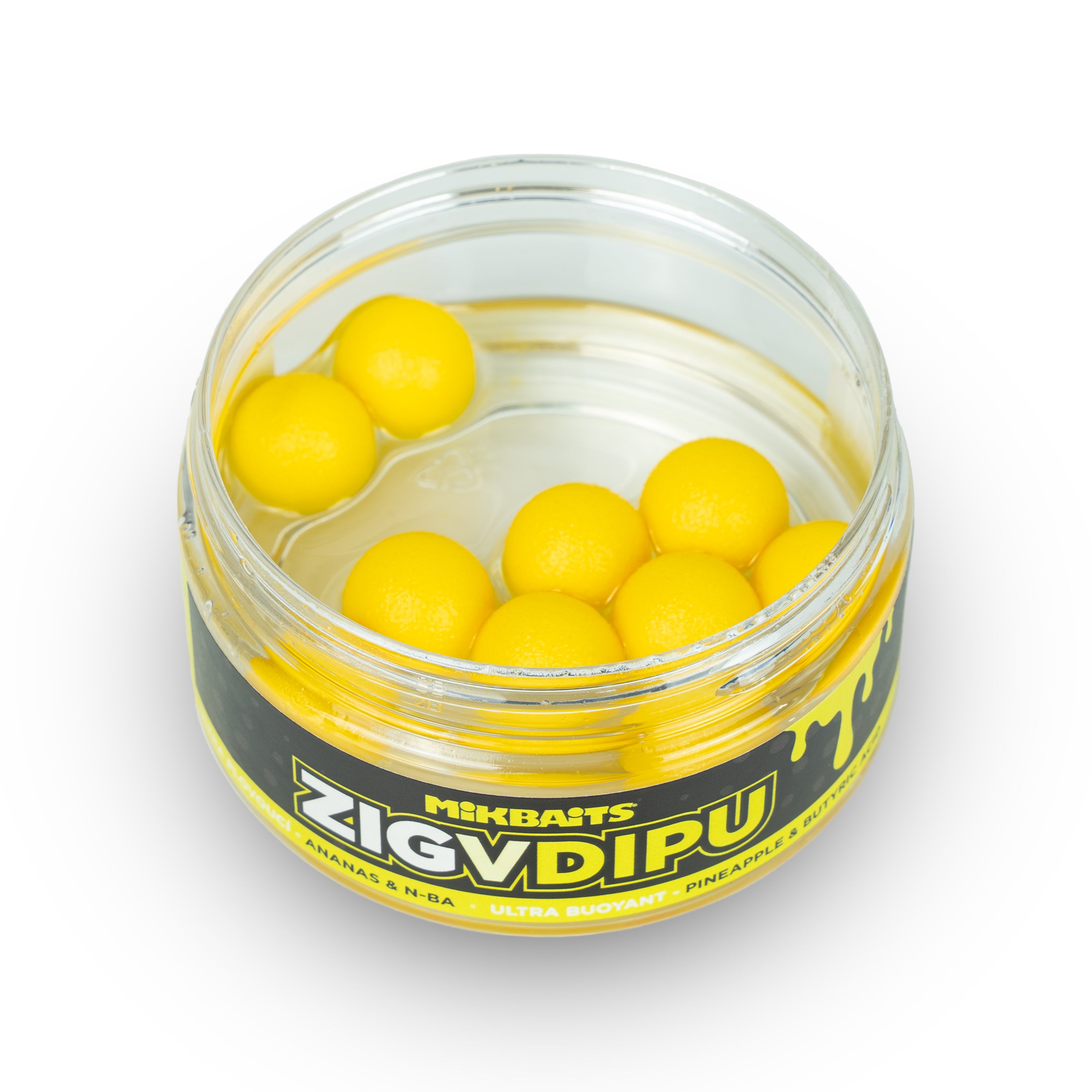 Mikbaits Zig ультра плаваючий в дипі Ананас N-BA 15mm