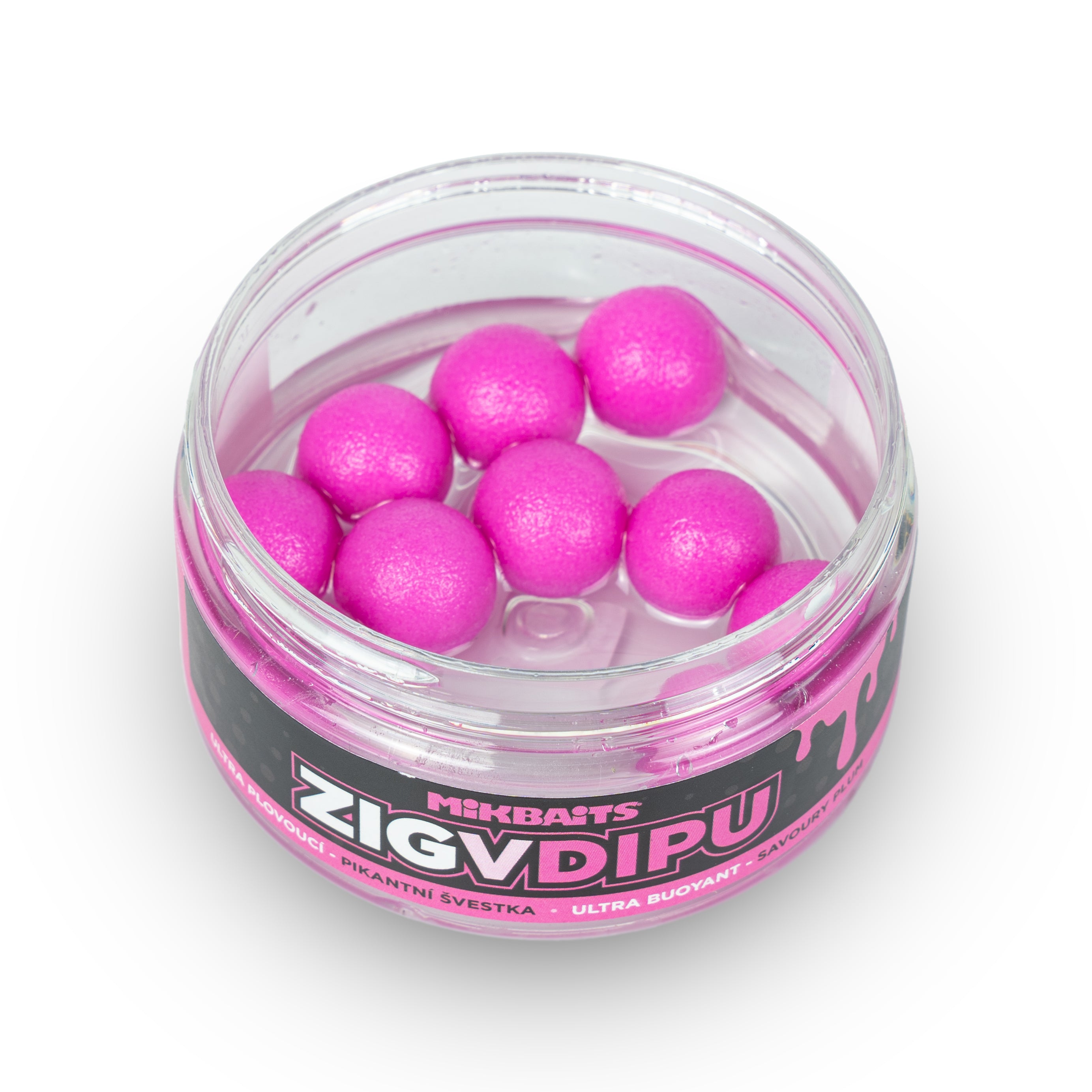 Mikbaits Zig ультра плаваючий в дипі Пікантна слива 15mm