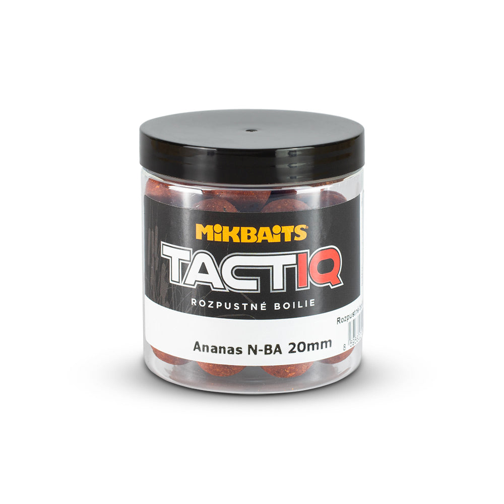 Mikbaits TactiQ розчинне бойлі 250ml Ананас N-BA