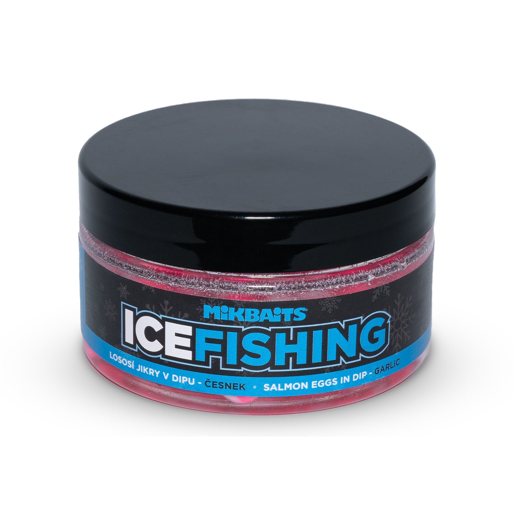 Mikbaits Підлідний лов форель серія Лососеві ікринки в дипі Часник