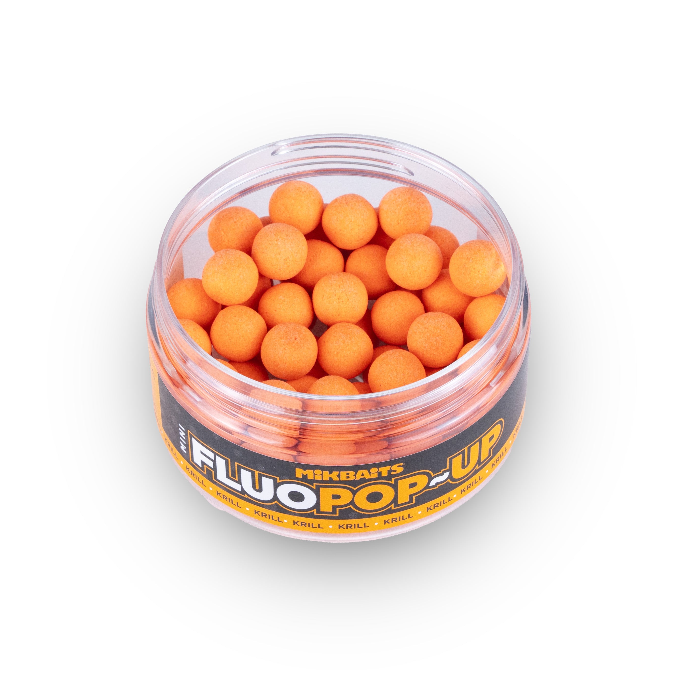 Mikbaits Міні Плаваючі флуо бойли 100ml Криль