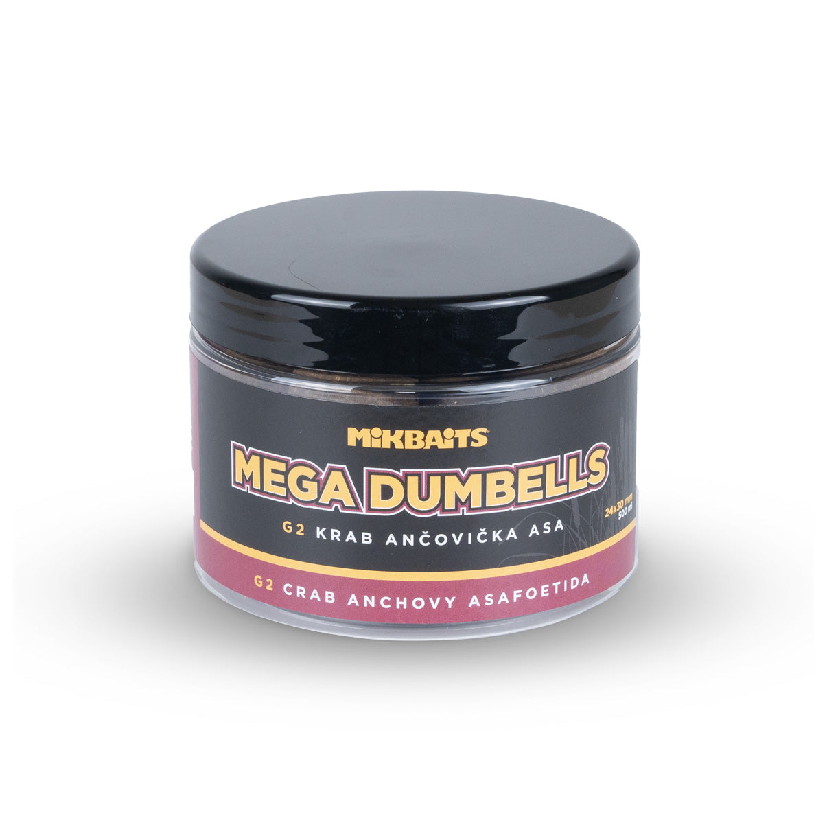 Mikbaits Gangster Mega Гантелі 500ml G2 Краб Анчоус Аса