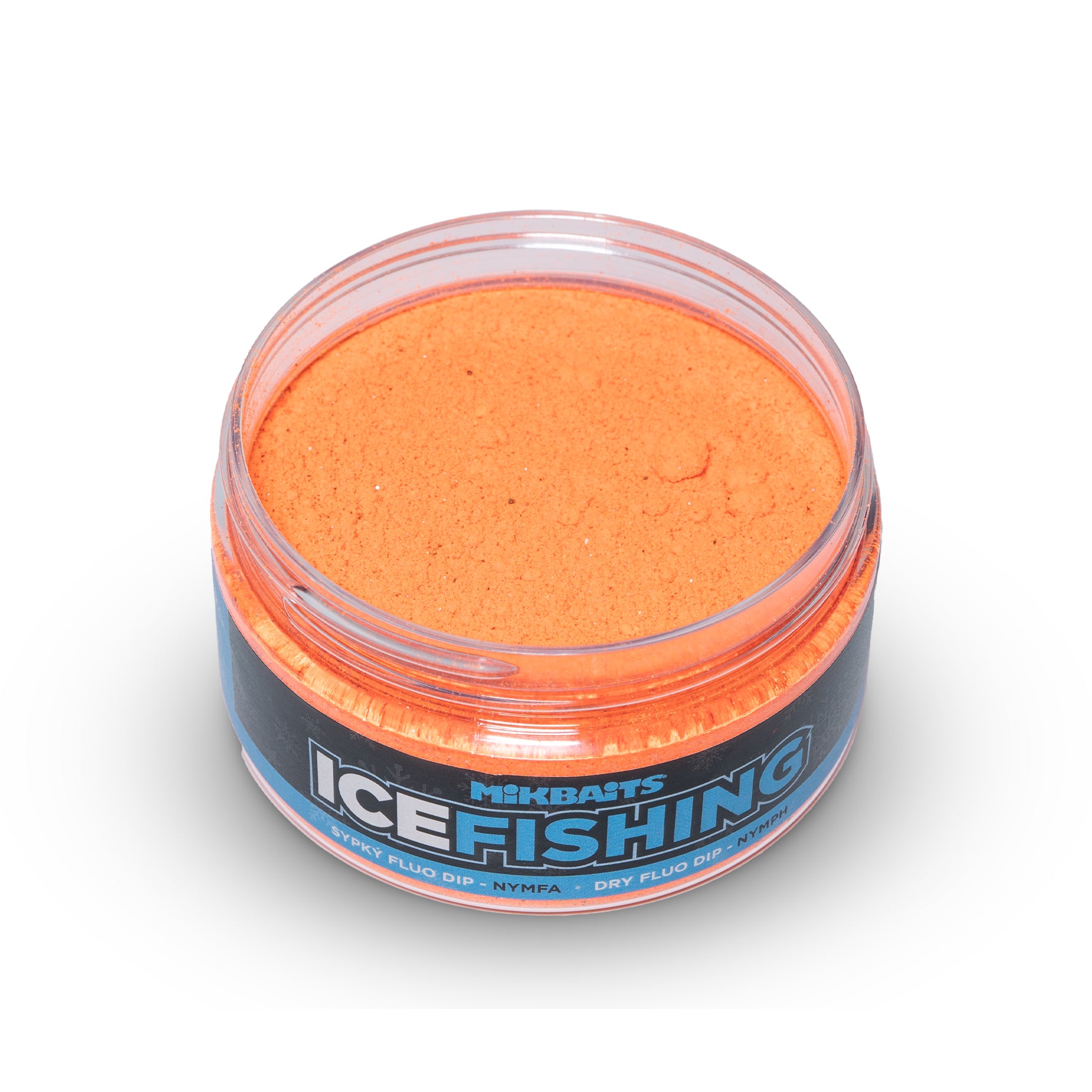 Mikbaits Serie pesca alla trota sul ghiaccio Loose fluo dip Nymfa