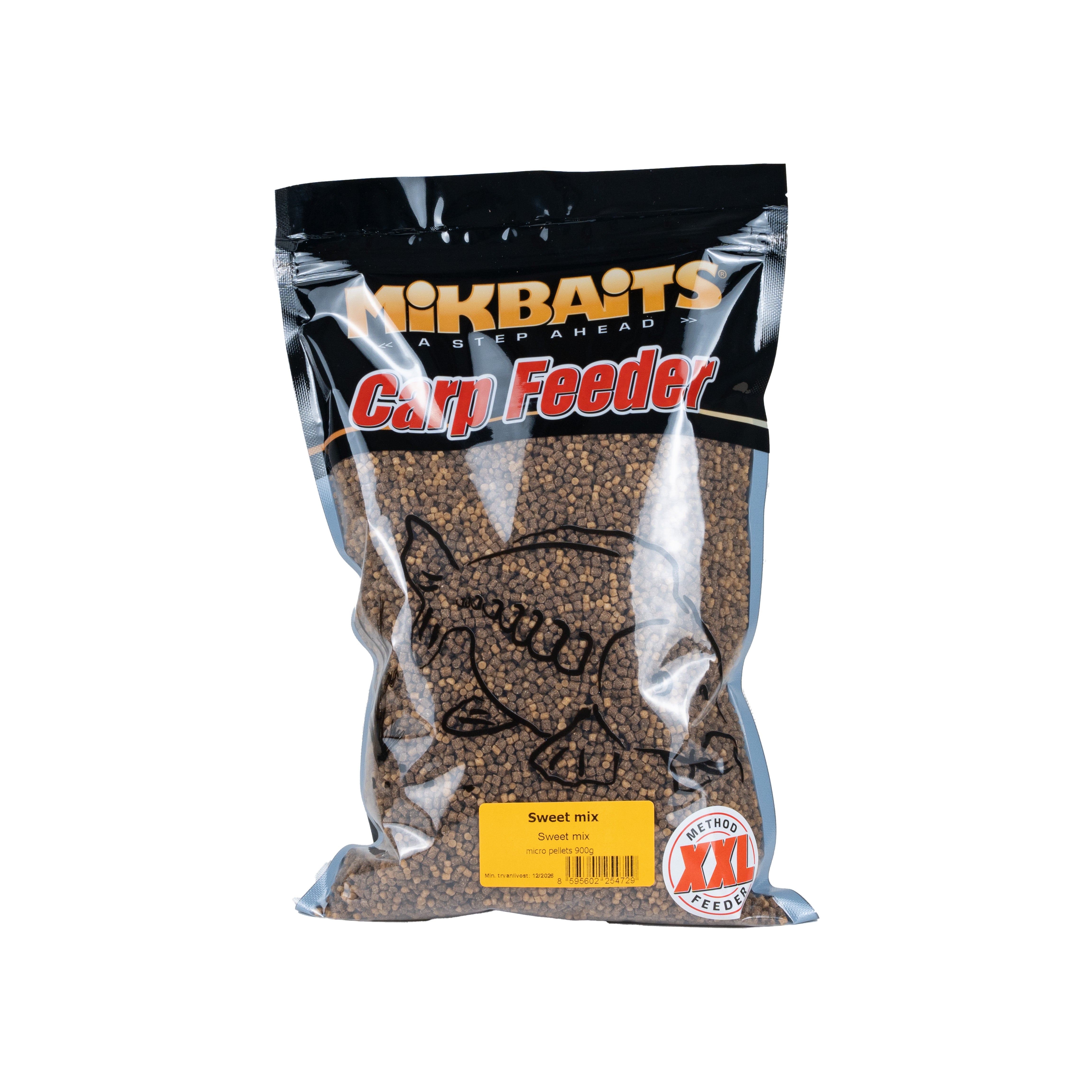 Mikbaits Method Feeder мікро пелети 900г Солодка суміш