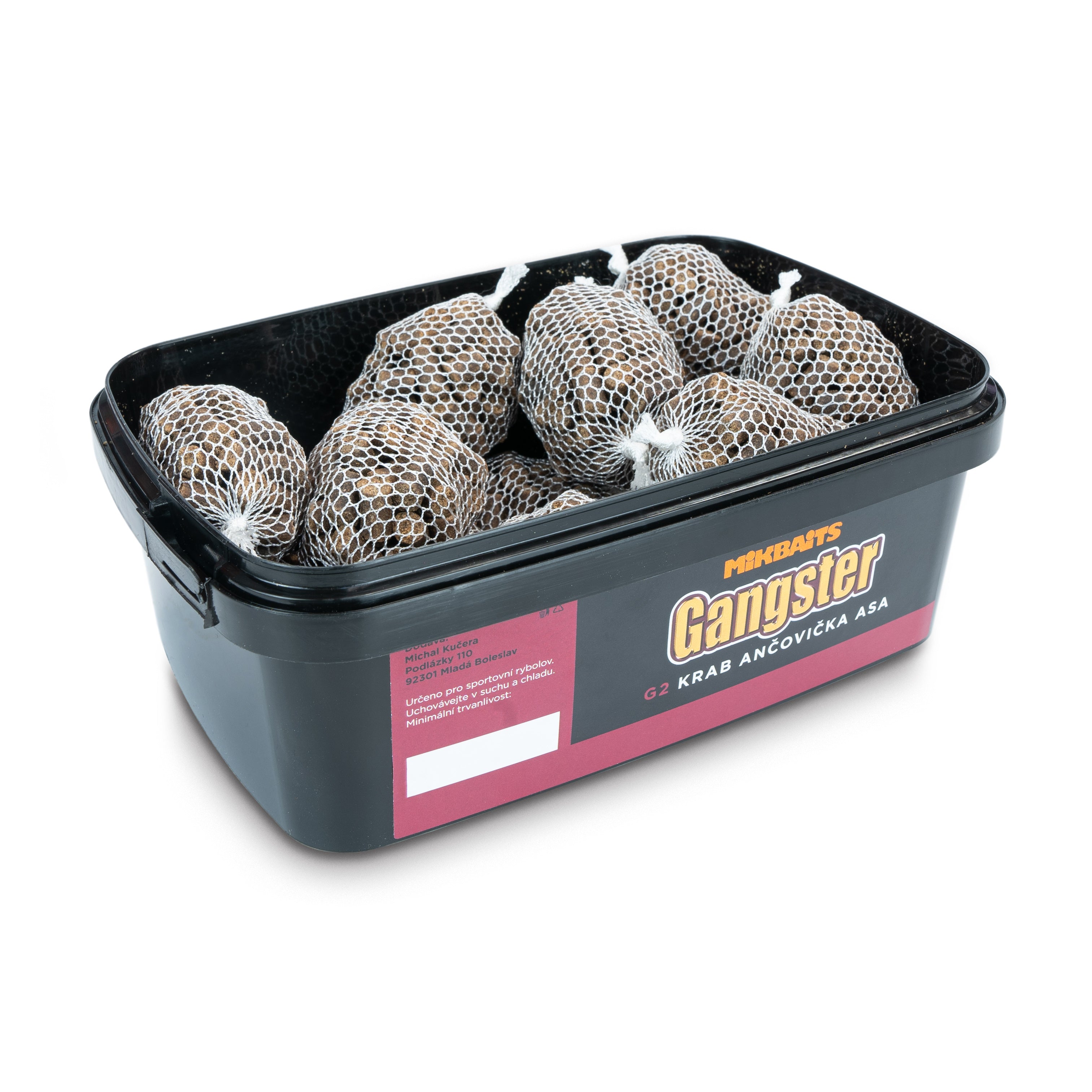 Mikbaits Gangster PVA Бомба 15шт G2 Краб Анчоус Аса
