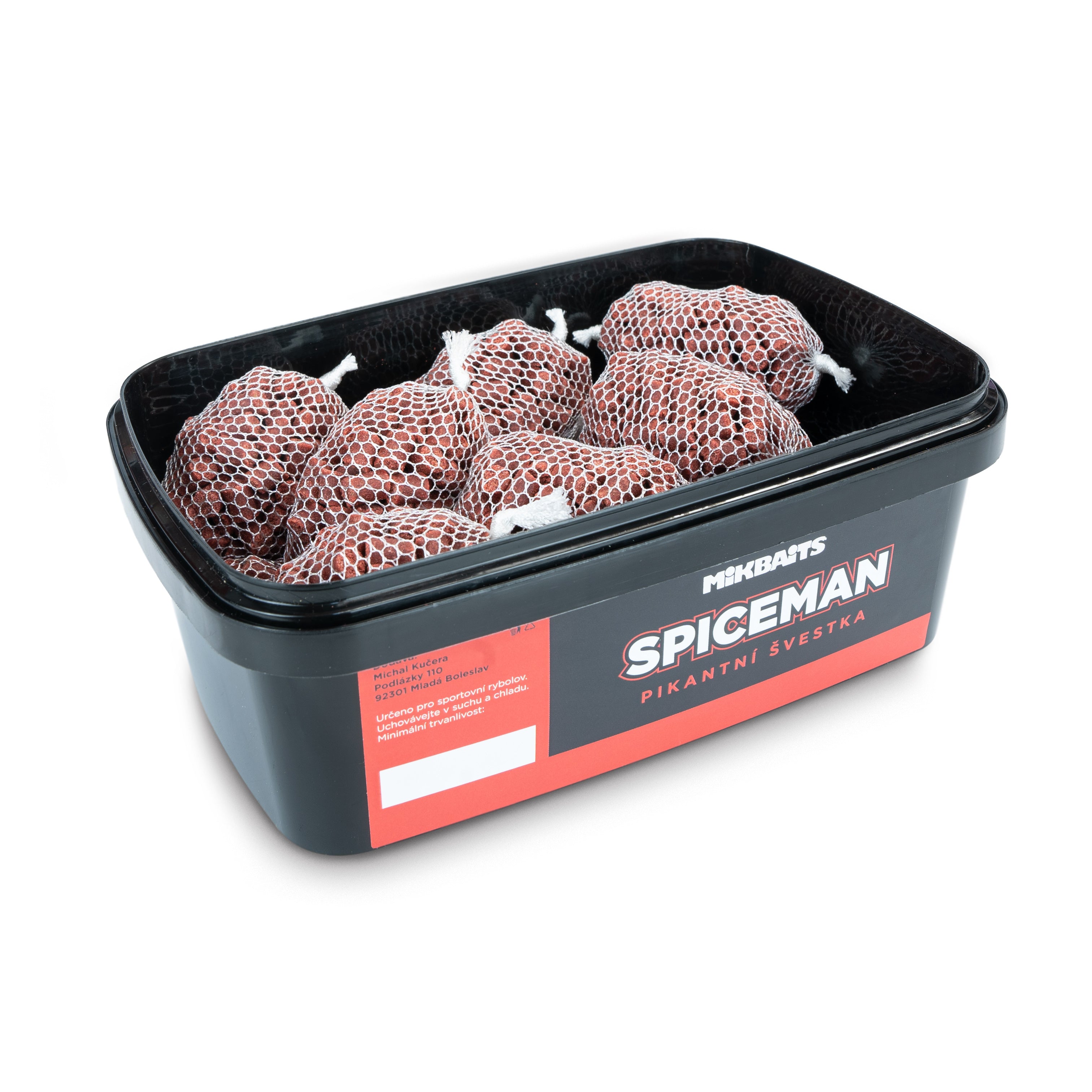 Mikbaits Spiceman PVA Bomb 15 шт Пікантна слива
