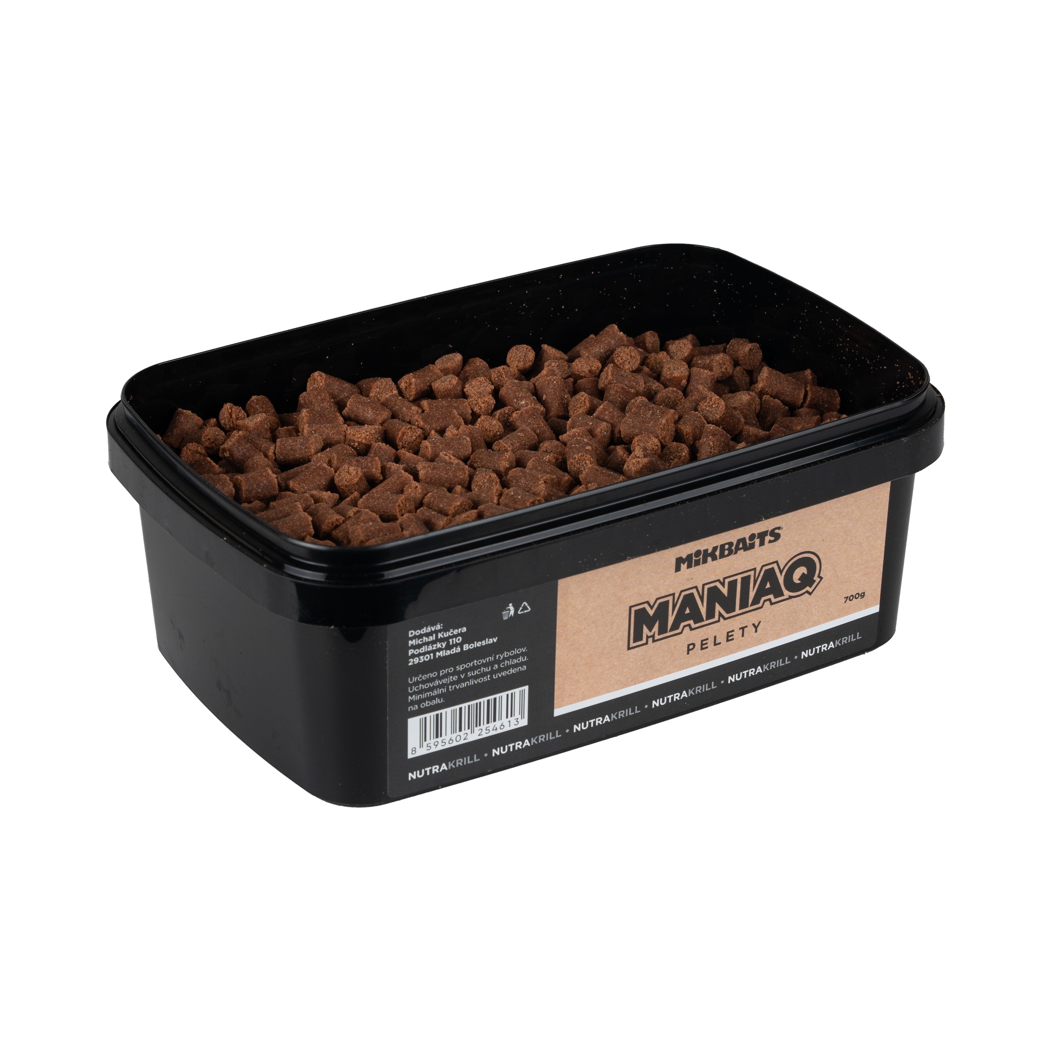 Mikbaits ManiaQ пелети 700g NutraKRILL 6mm
