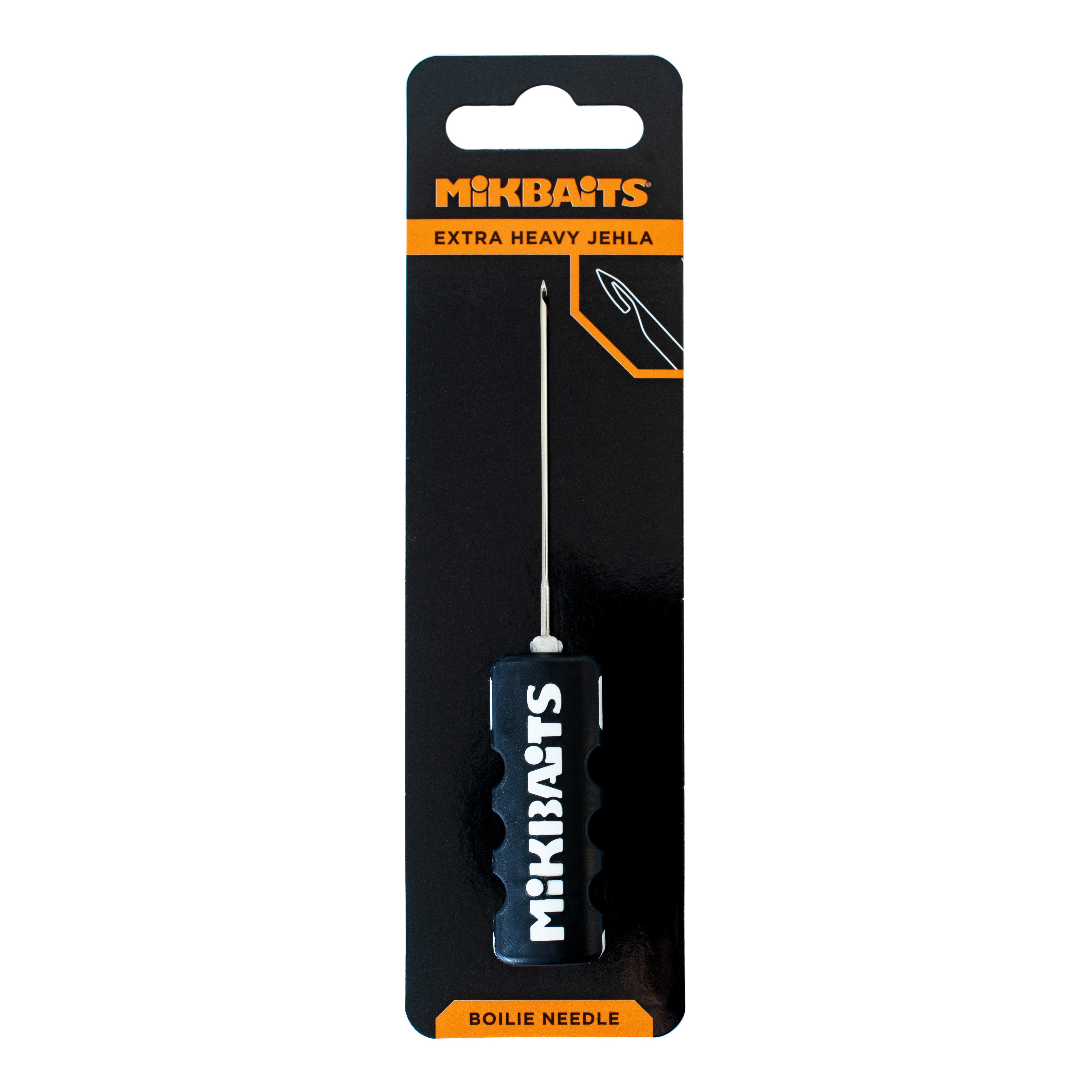 Mikbaits Boilie голка Extra Heavy біла дуже тверда довша без дзьобика
