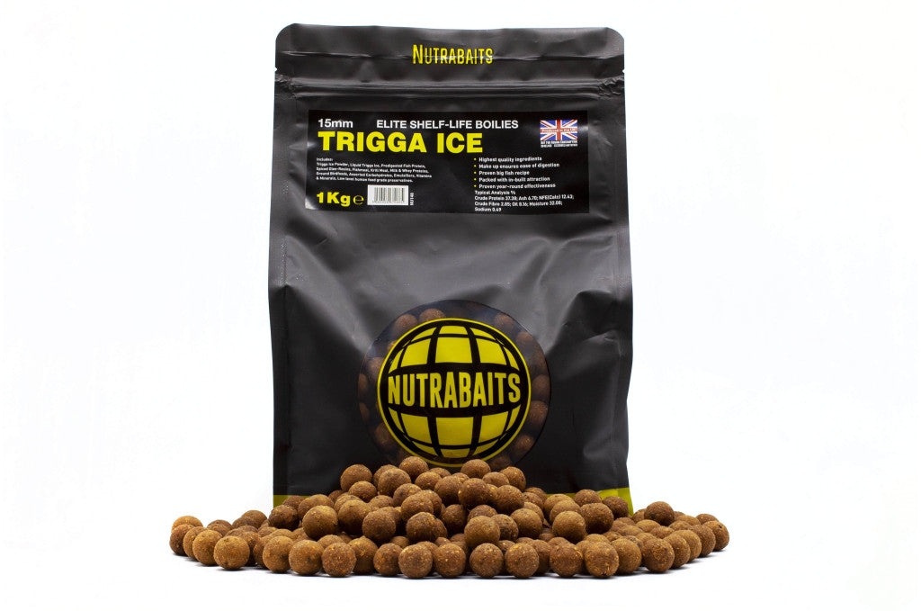 Nutrabaits тривалі бойли 1kg Trigga Ice 18mm