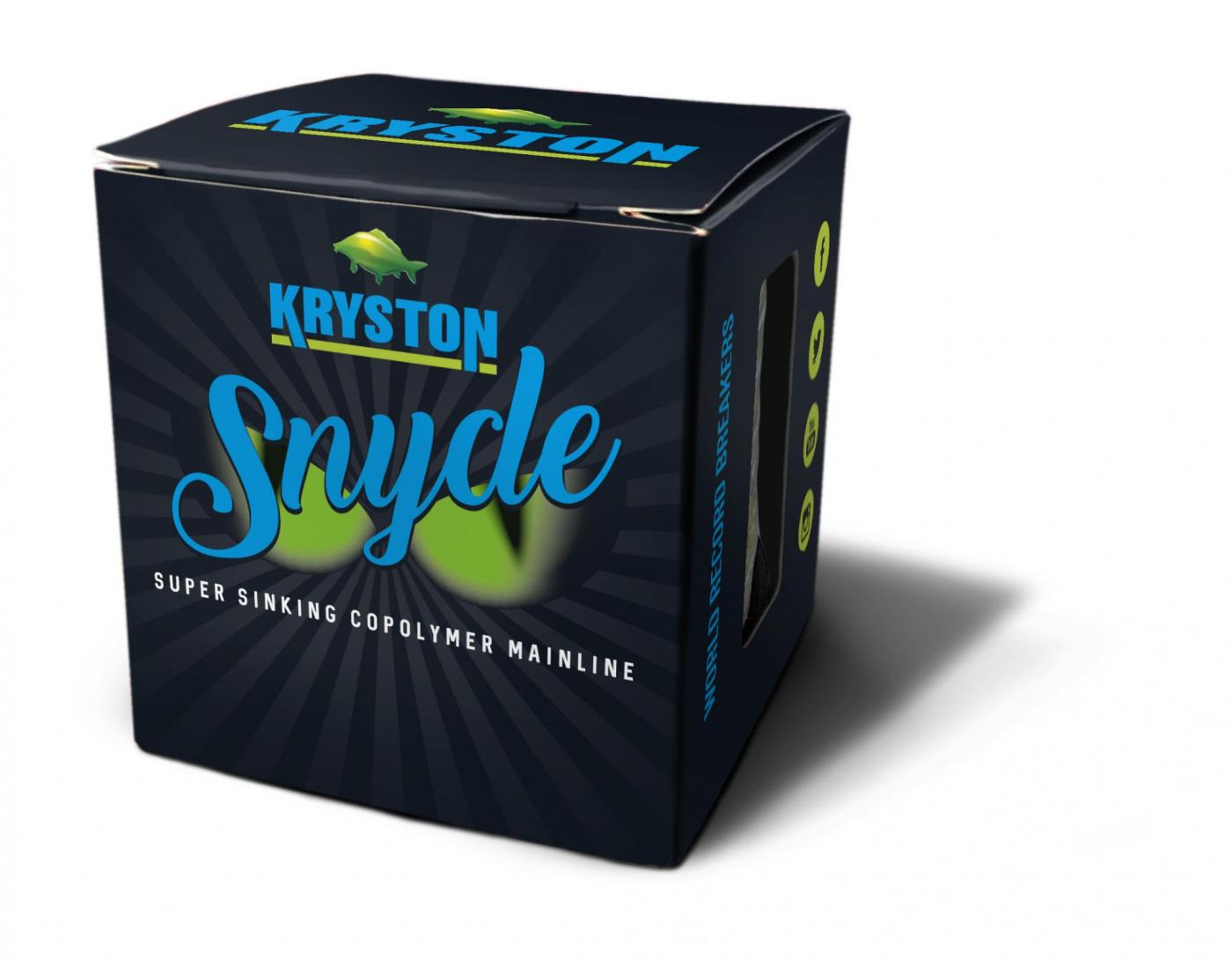 Kryston волосінь Snyde Преміум клас Cop. зелений 1000м