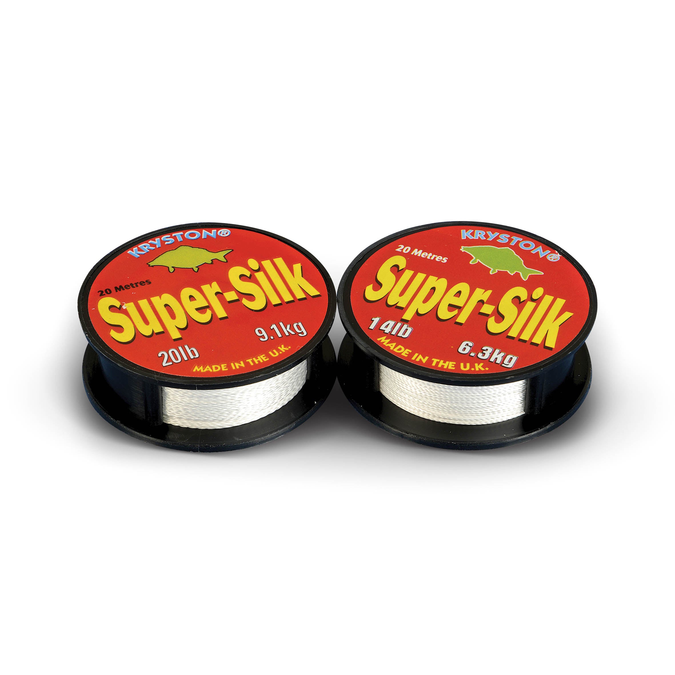 Kryston плетені шнурки SuperSilk 14lb 20m